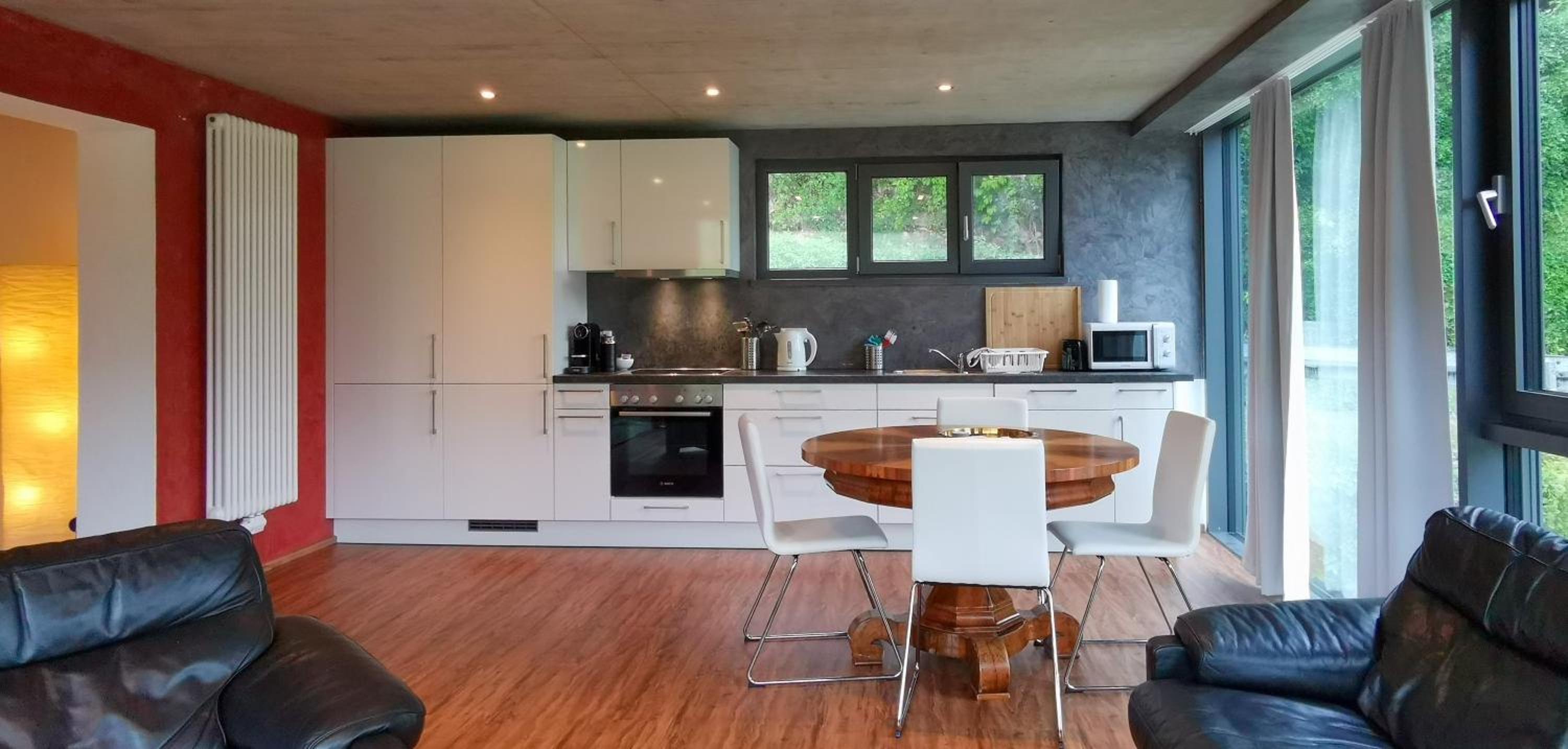 Exklusive Wohnung mit 2 Schlafzimmern für 4 Personen nur 30 Minuten von Zürich entfernt