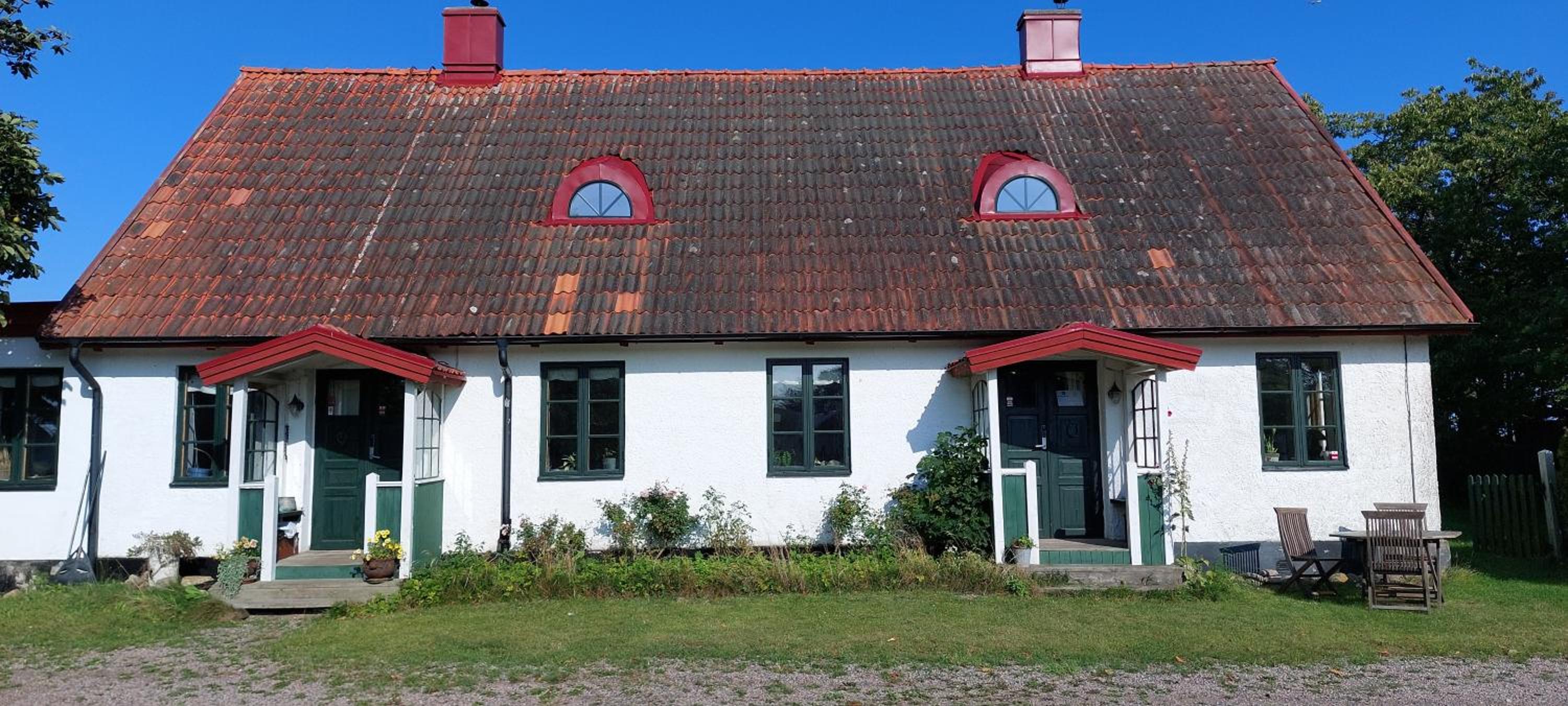Lantligt och lugnt boende nära natur och stad