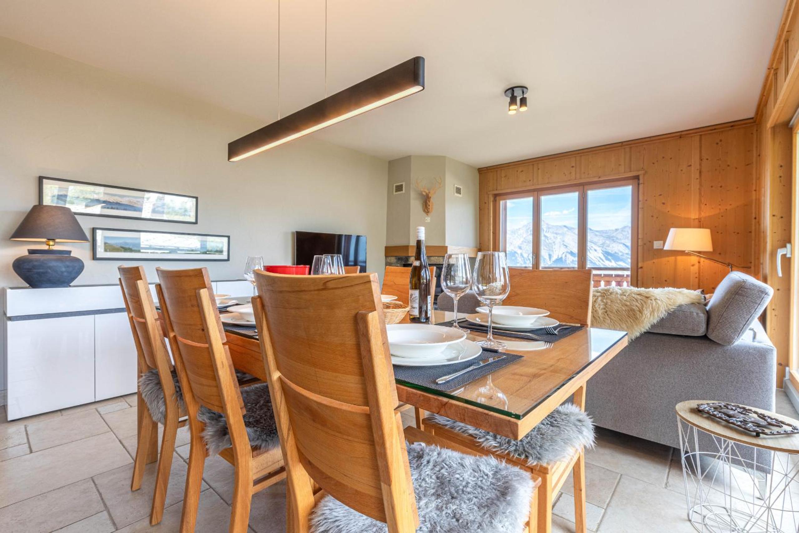 Hauts de Veysonnaz HV1 012 - SAUNA apartment 6 per