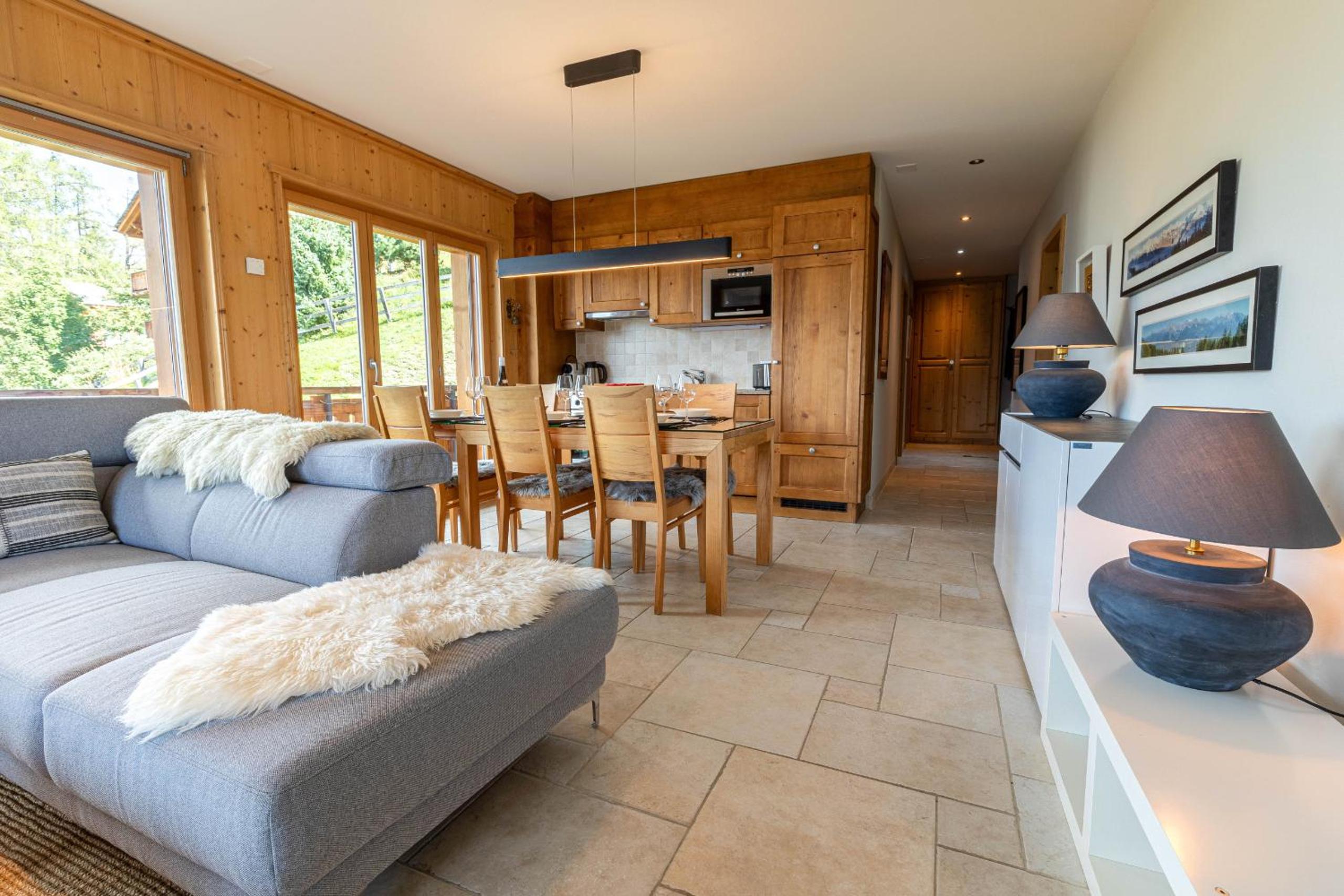 Hauts de Veysonnaz HV1 012 - SAUNA apartment 6 per