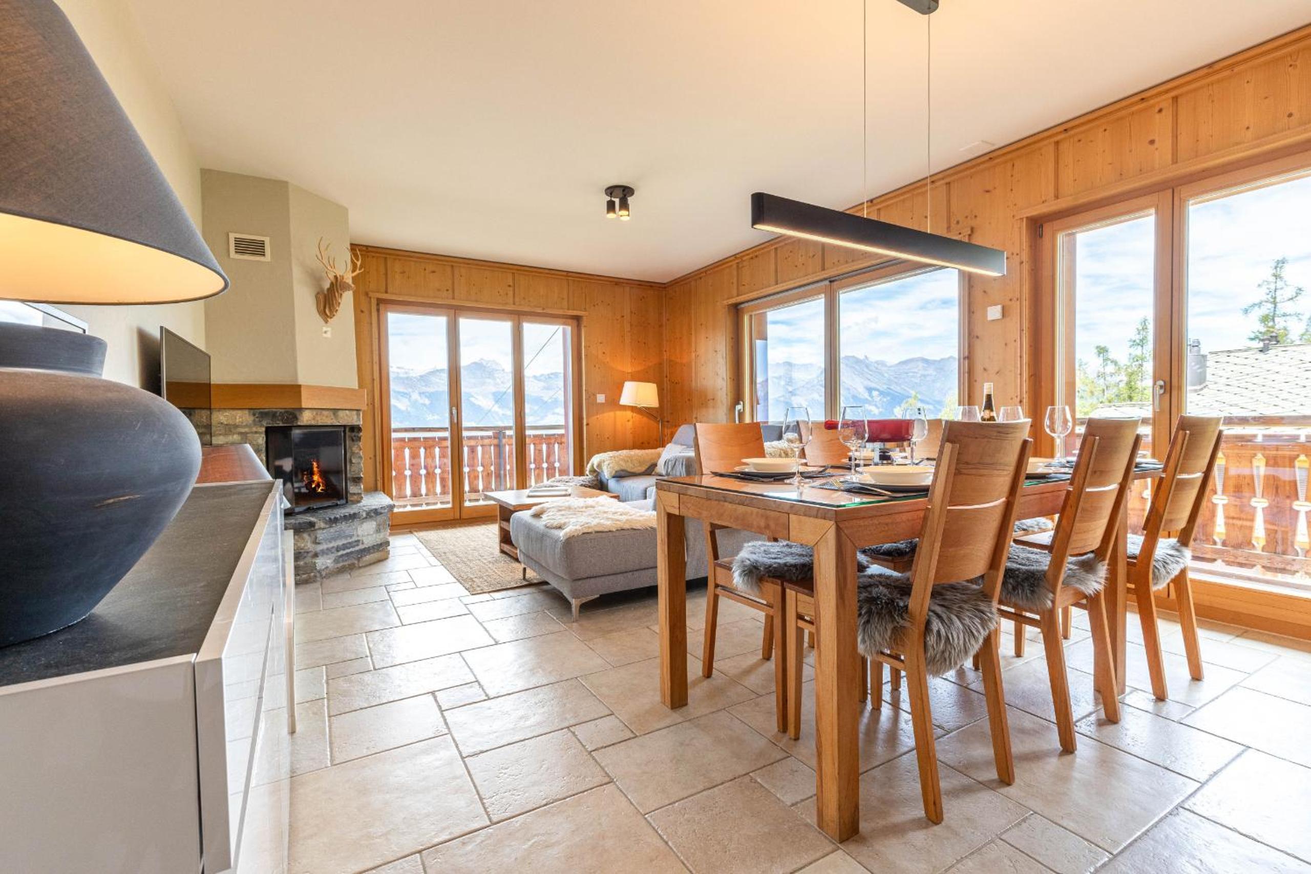 Hauts de Veysonnaz HV1 012 - SAUNA apartment 6 per
