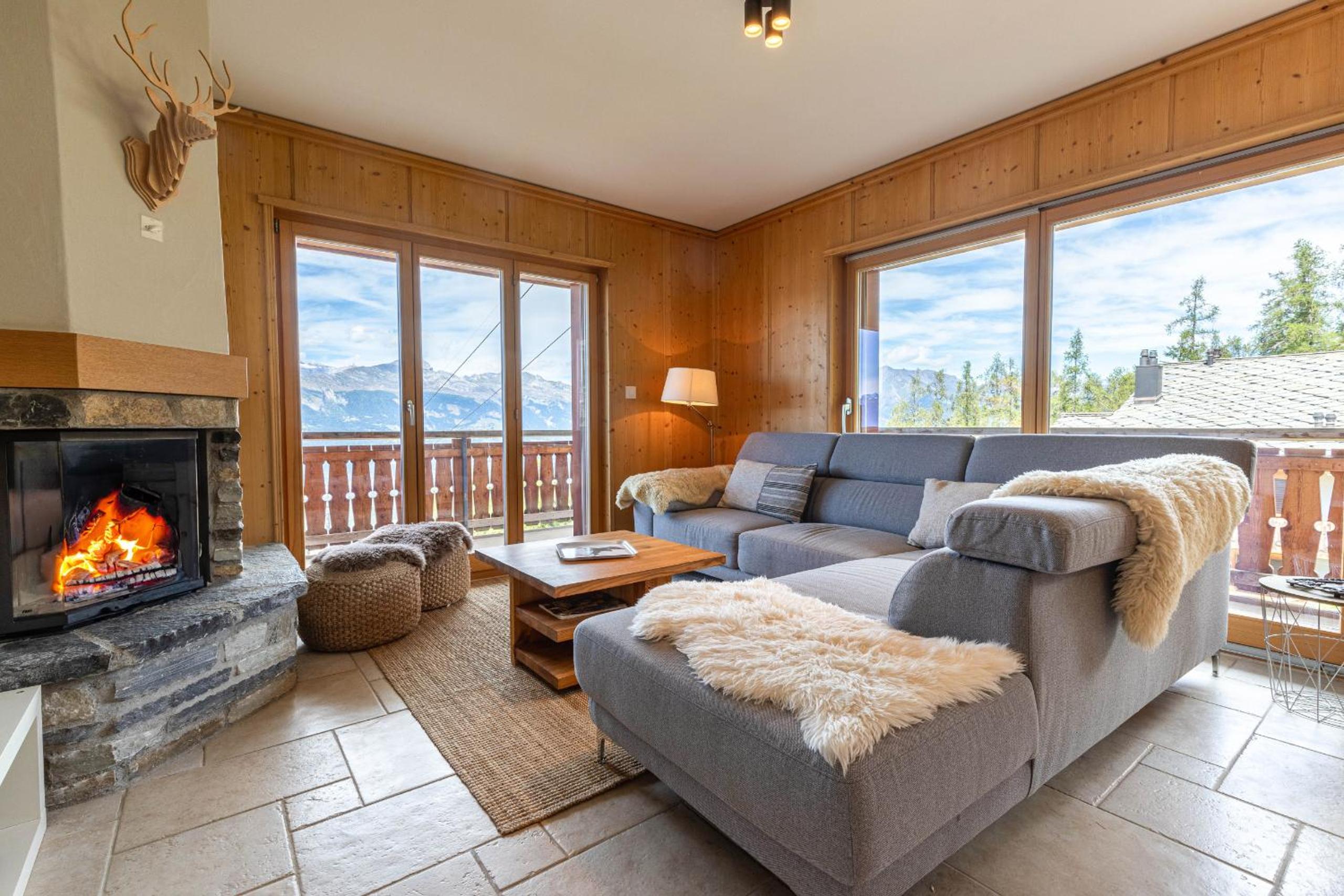 Hauts de Veysonnaz HV1 012 - SAUNA apartment 6 per