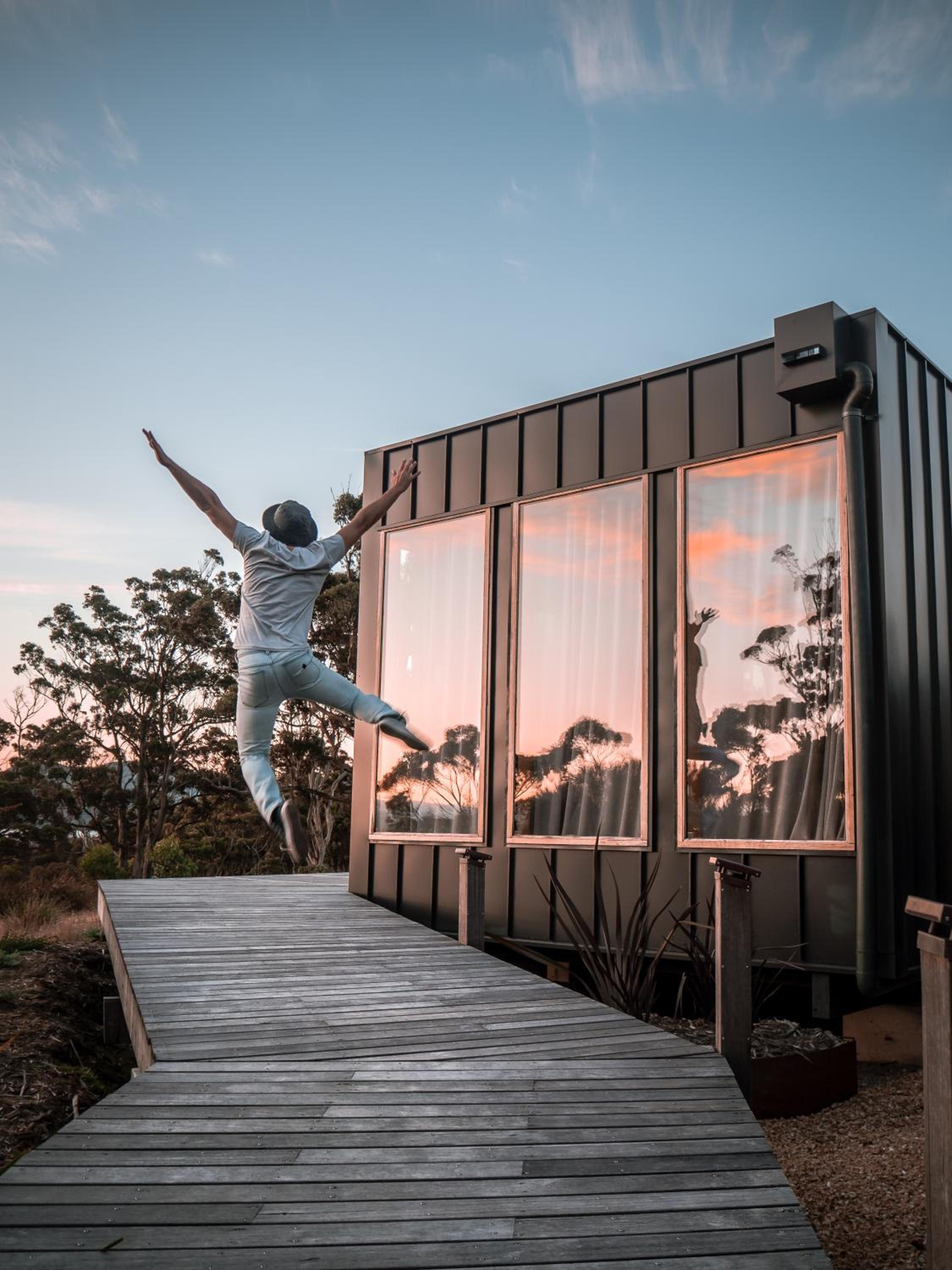The Hide private Waterfront on Beautiful Bruny
