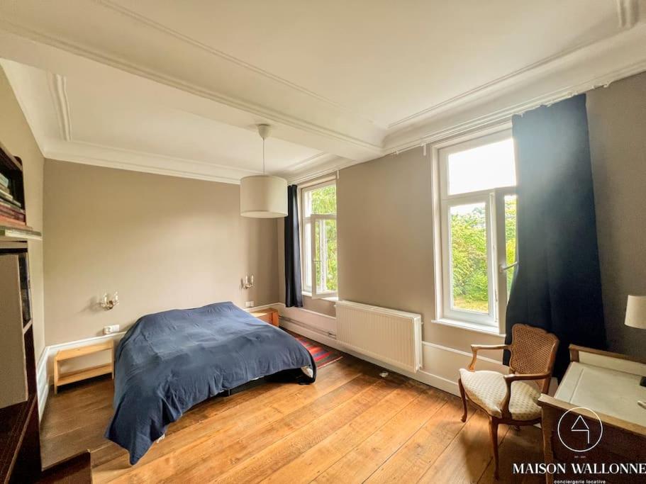 La maison de Maître - Grand Jardin, Face à la Meuse