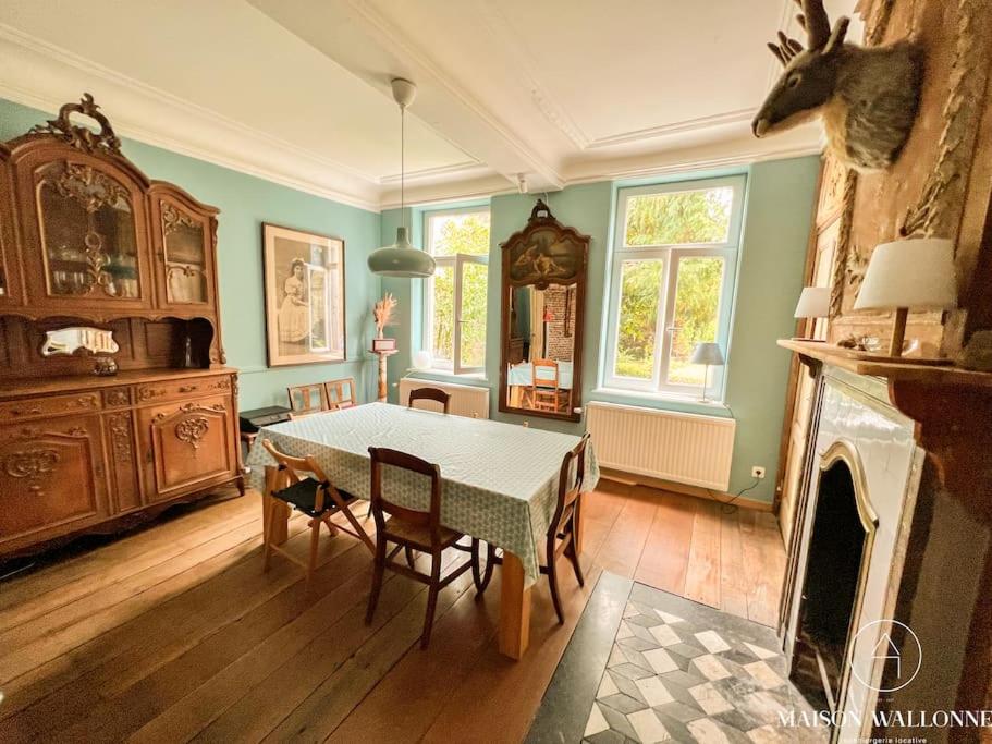 La maison de Maître - Grand Jardin, Face à la Meuse