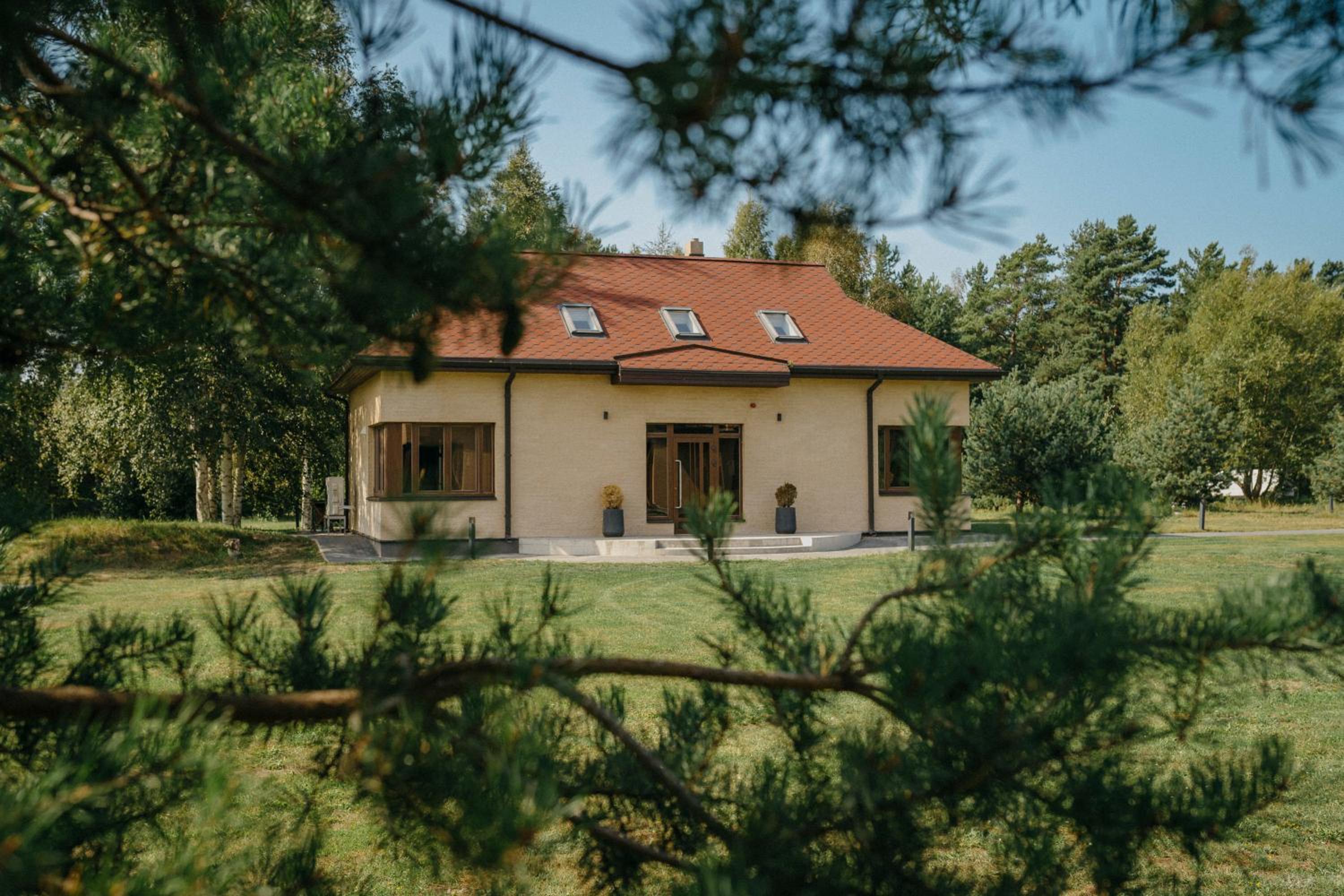 ANDO Villa with wood stove sauna