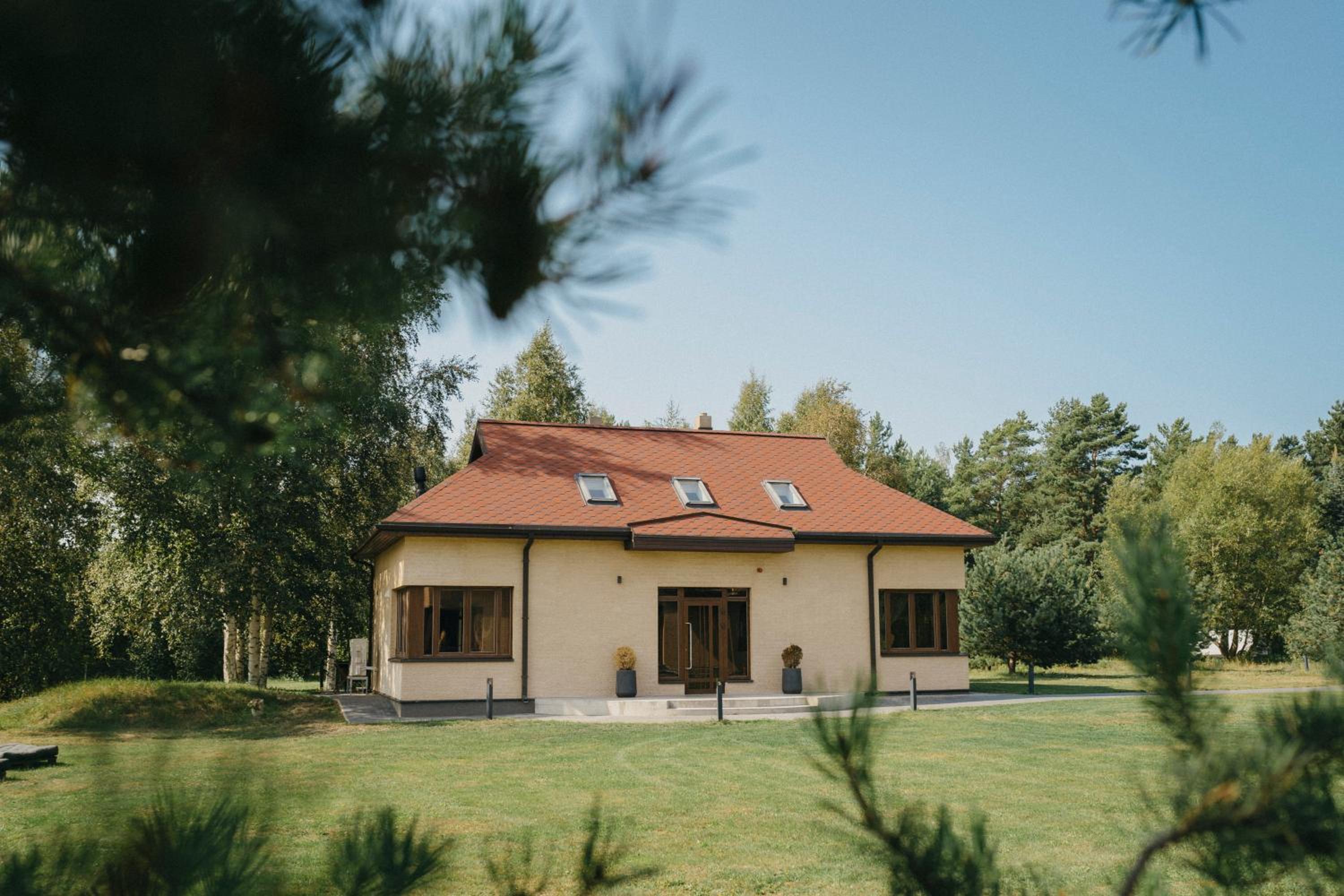 ANDO Villa with wood stove sauna