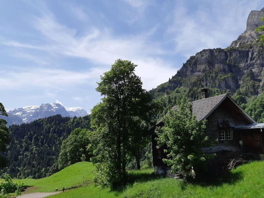 Absolut ruhige Aussichtslage in uraltem Holzhaus