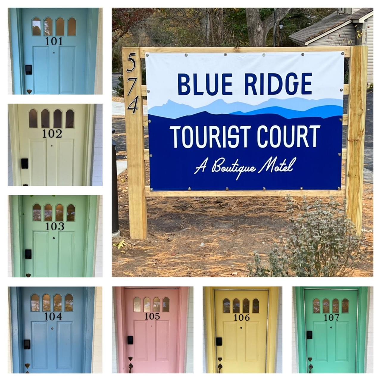 Blue Ridge Tourist Court view 2
