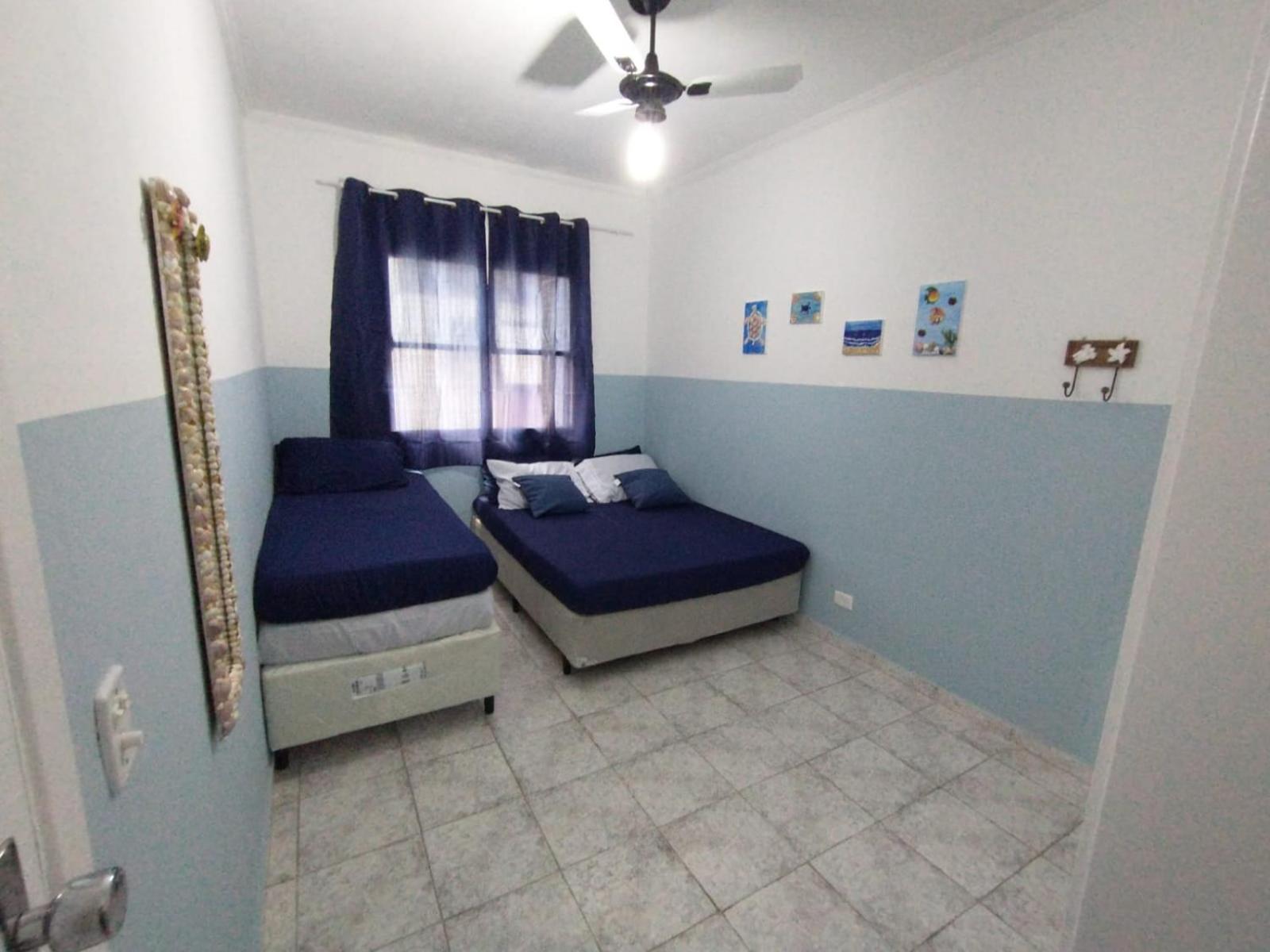 Apartamento Guarujá 5 minutos da praia do Canto Tortuga com Wi-fi prox ao restaurante Rufino's