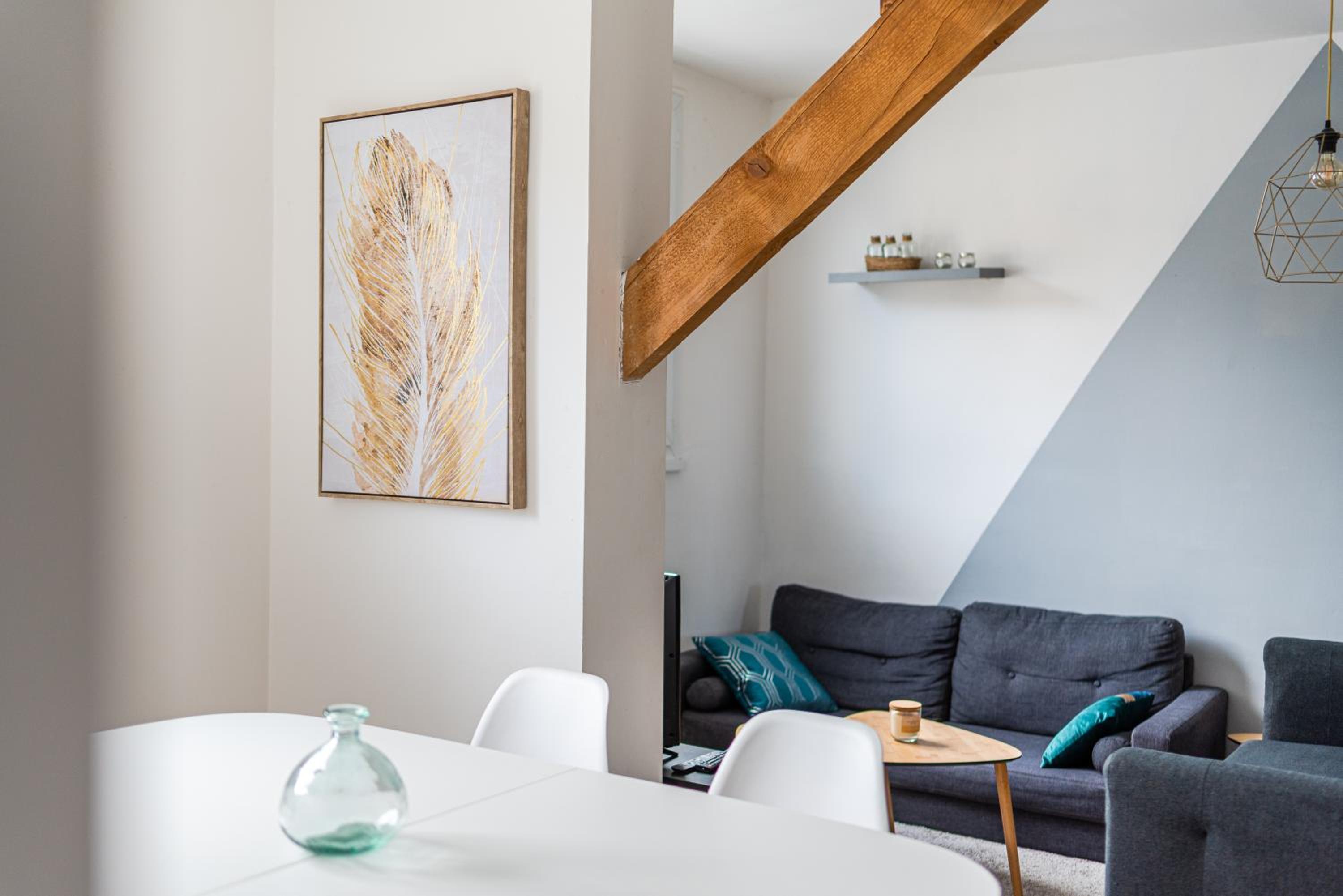 Spacieux & Familial 3 chambres proche gare
