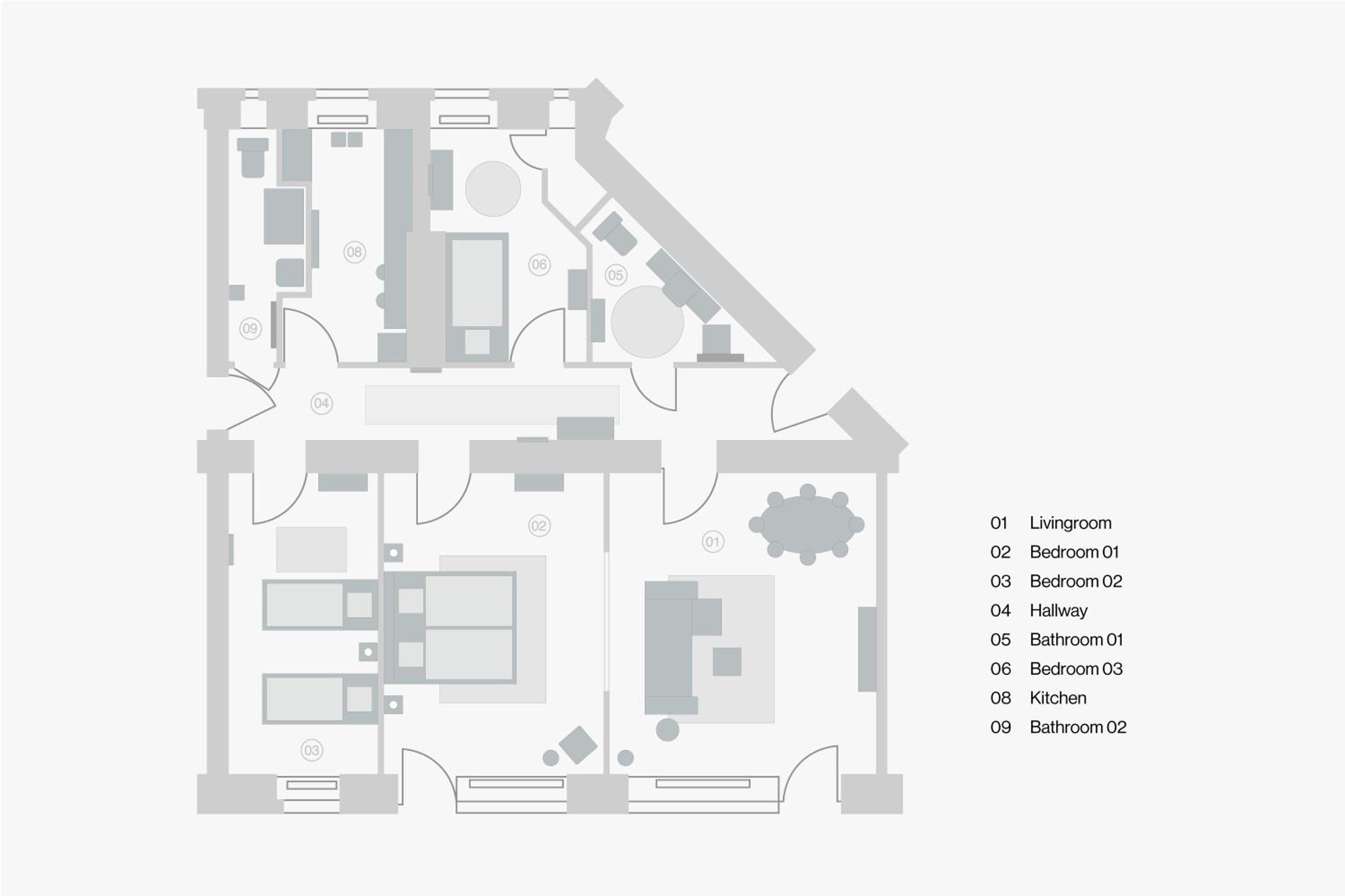 Spacious 3BR Apartment at Schillerkiez - Groups & Families