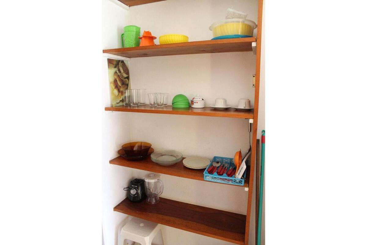 Flat perto de 3 praias com vaga e cozinha completa