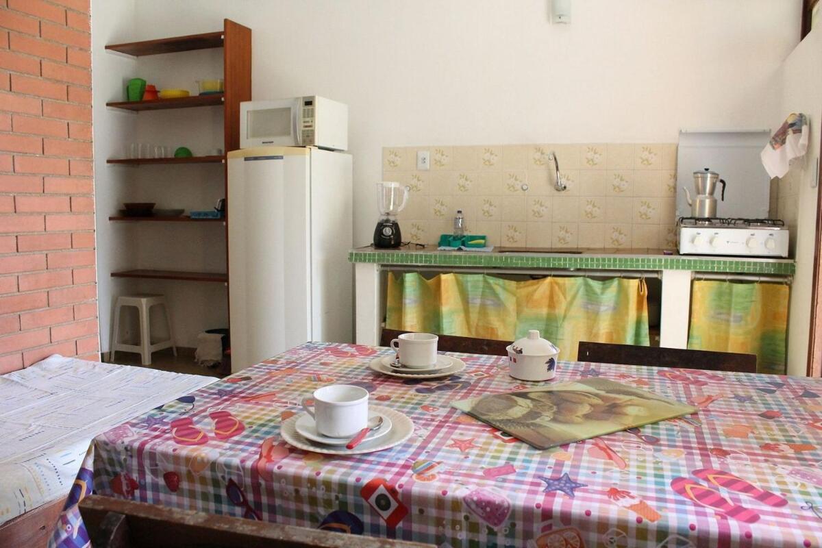 Flat perto de 3 praias com vaga e cozinha completa