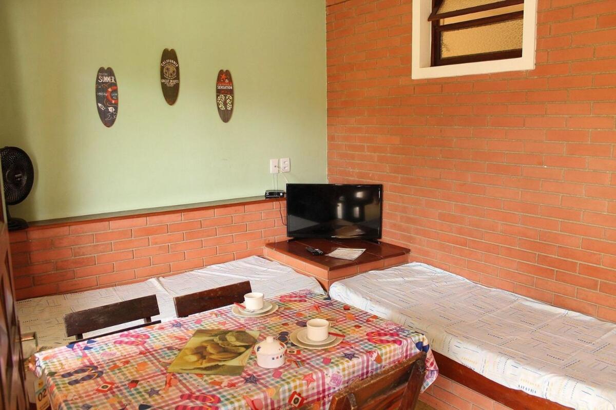 Flat perto de 3 praias com vaga e cozinha completa