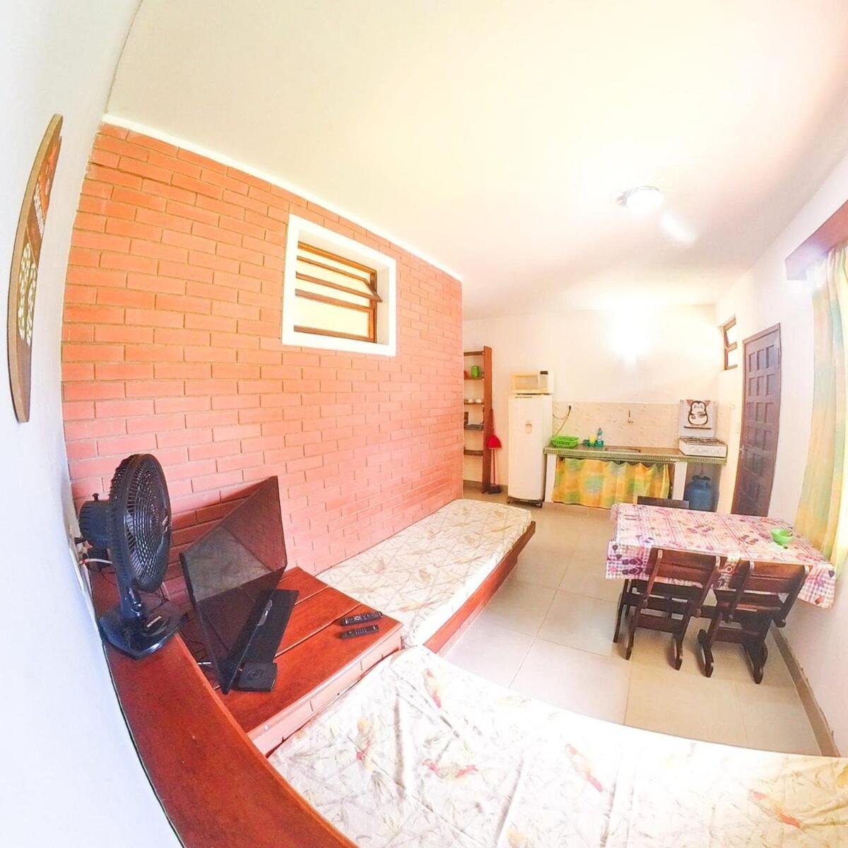 Flat perto de 3 praias com vaga e cozinha completa