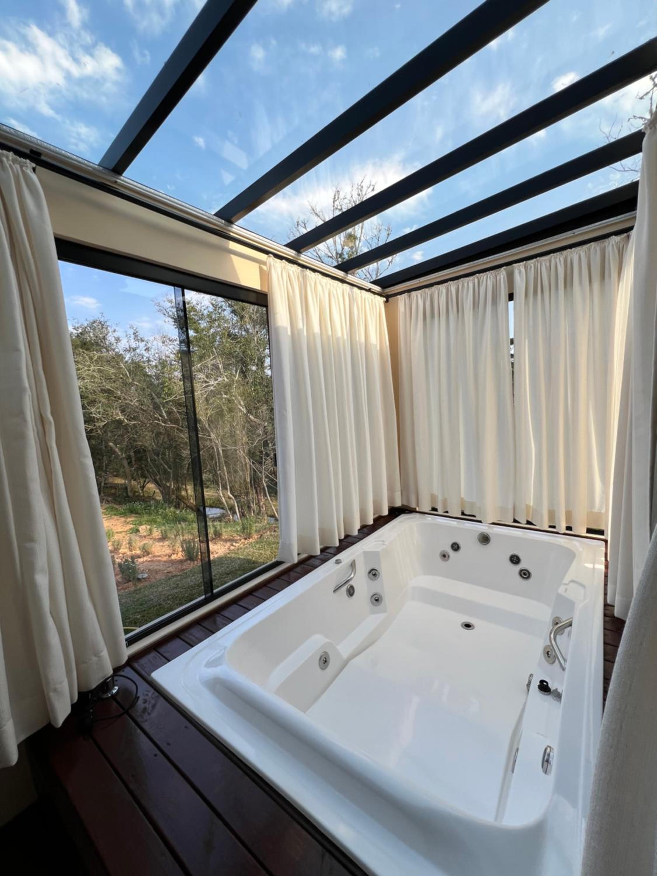 cabana por do sol