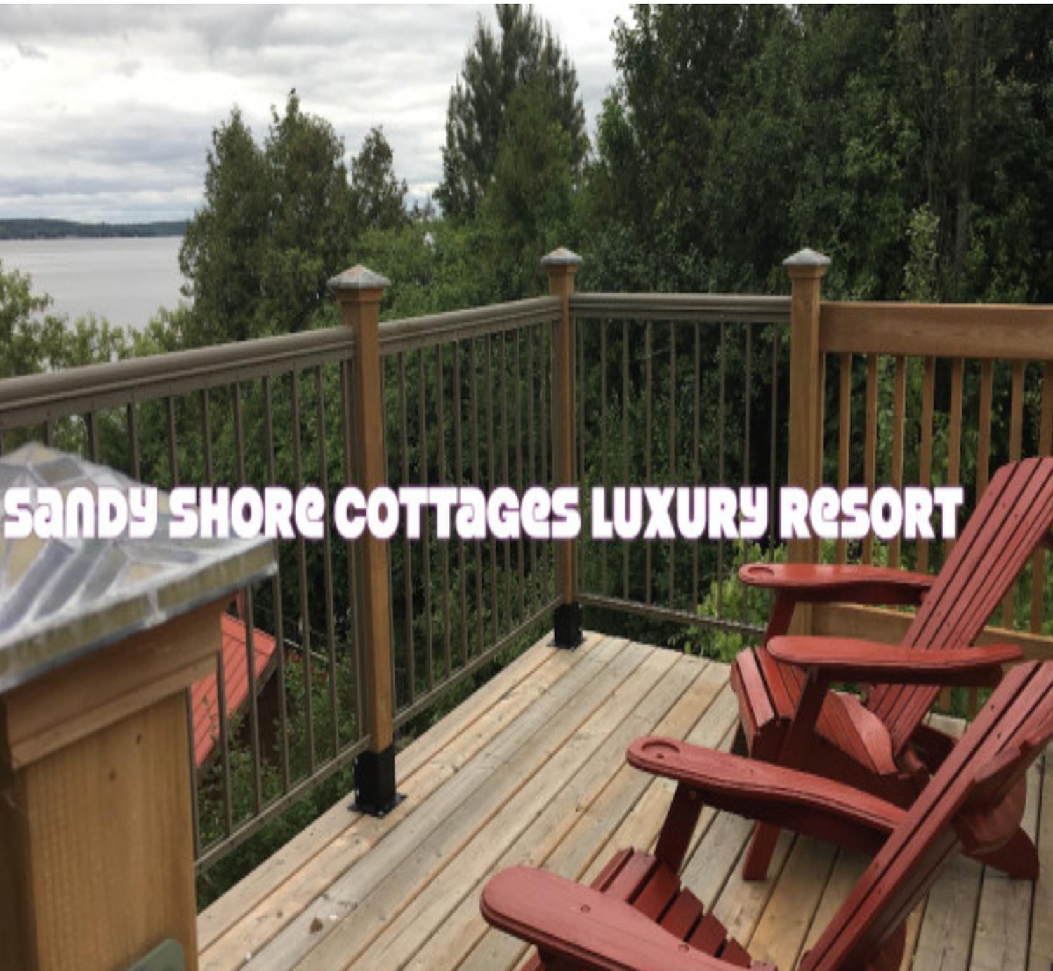 Sandy Shore Cottages Luxury Resort on Rice Lake