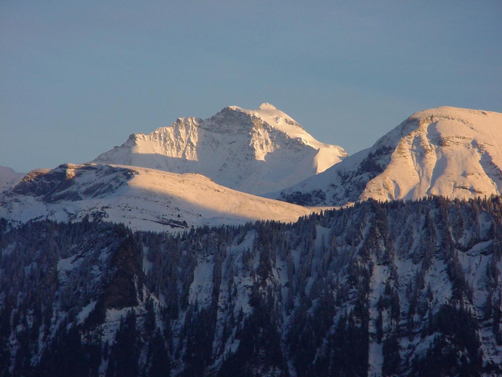 Chalet Hinkelstein in Beatenberg traumhafte Aussicht auf Eiger, Mönch & Jungfrau