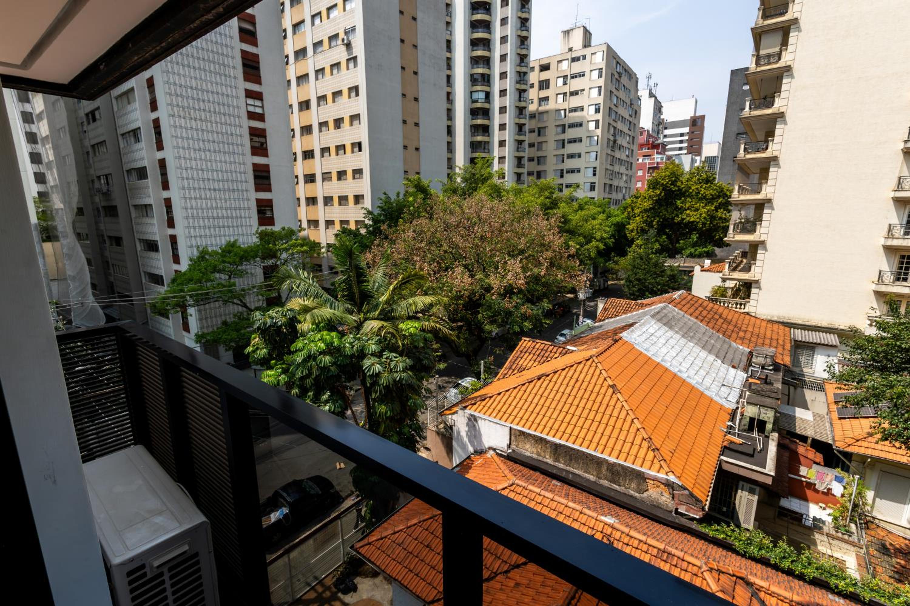 Flat com Varanda Jardim Paulista
