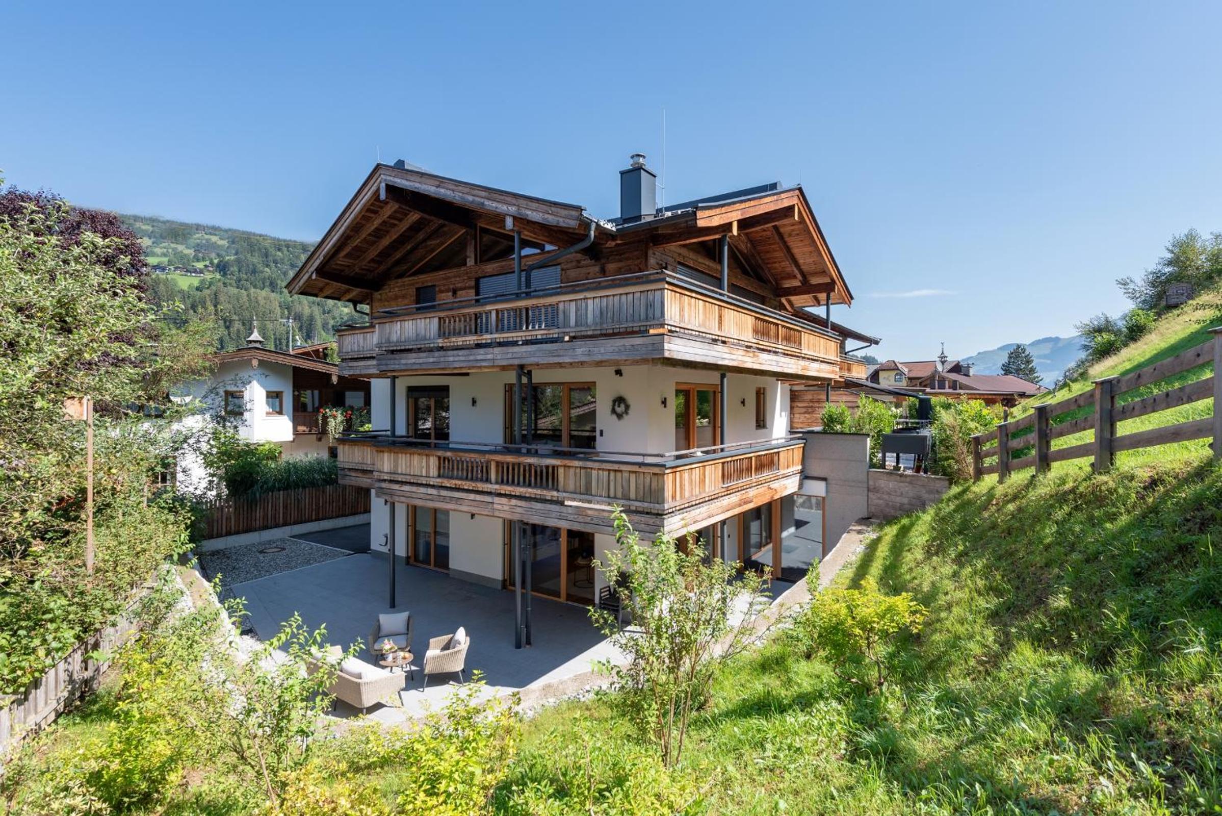 Appartement Sonnen-Chalet mit großzügiger Terrasse