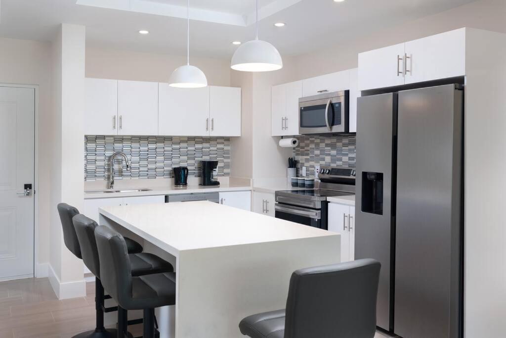 Modern 2BR Beachside Haven Ground Floor and Pool
