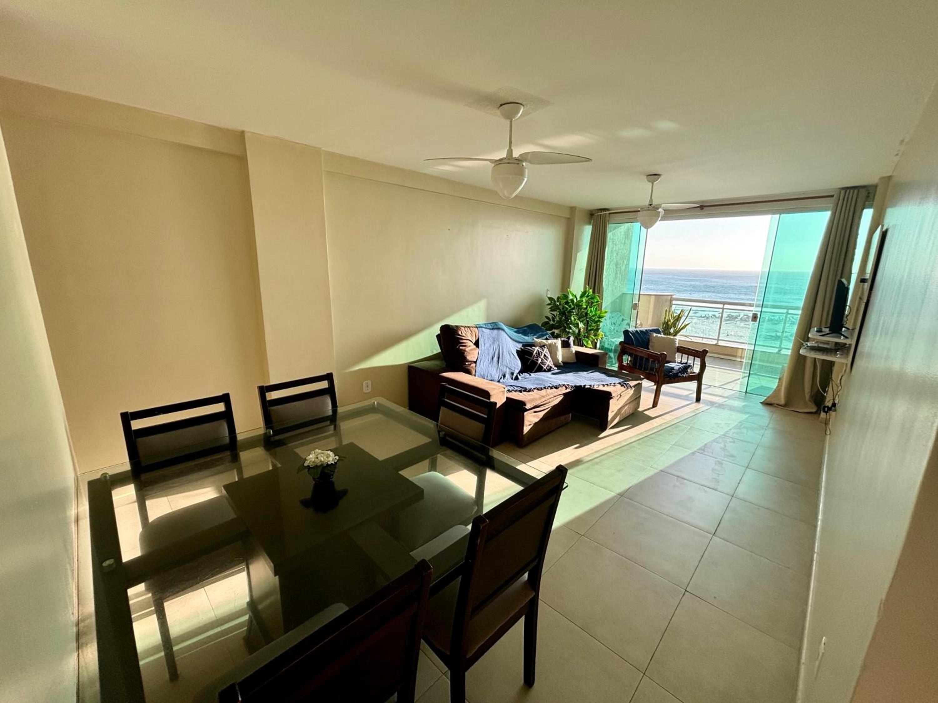 Apartamento 3 Quartos na Praia Grande - Vista para o Mar