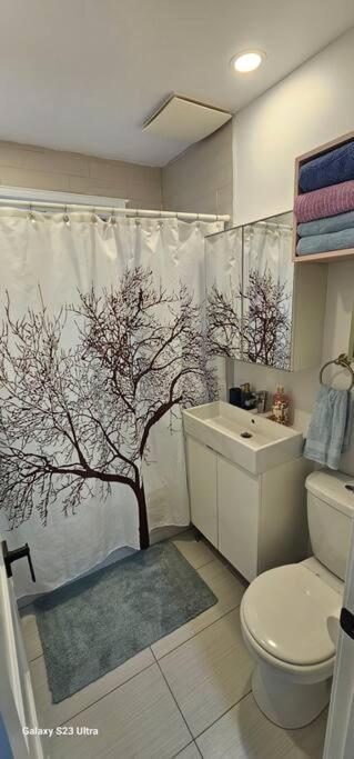 Spacious bright Apt,Parking and self check-in