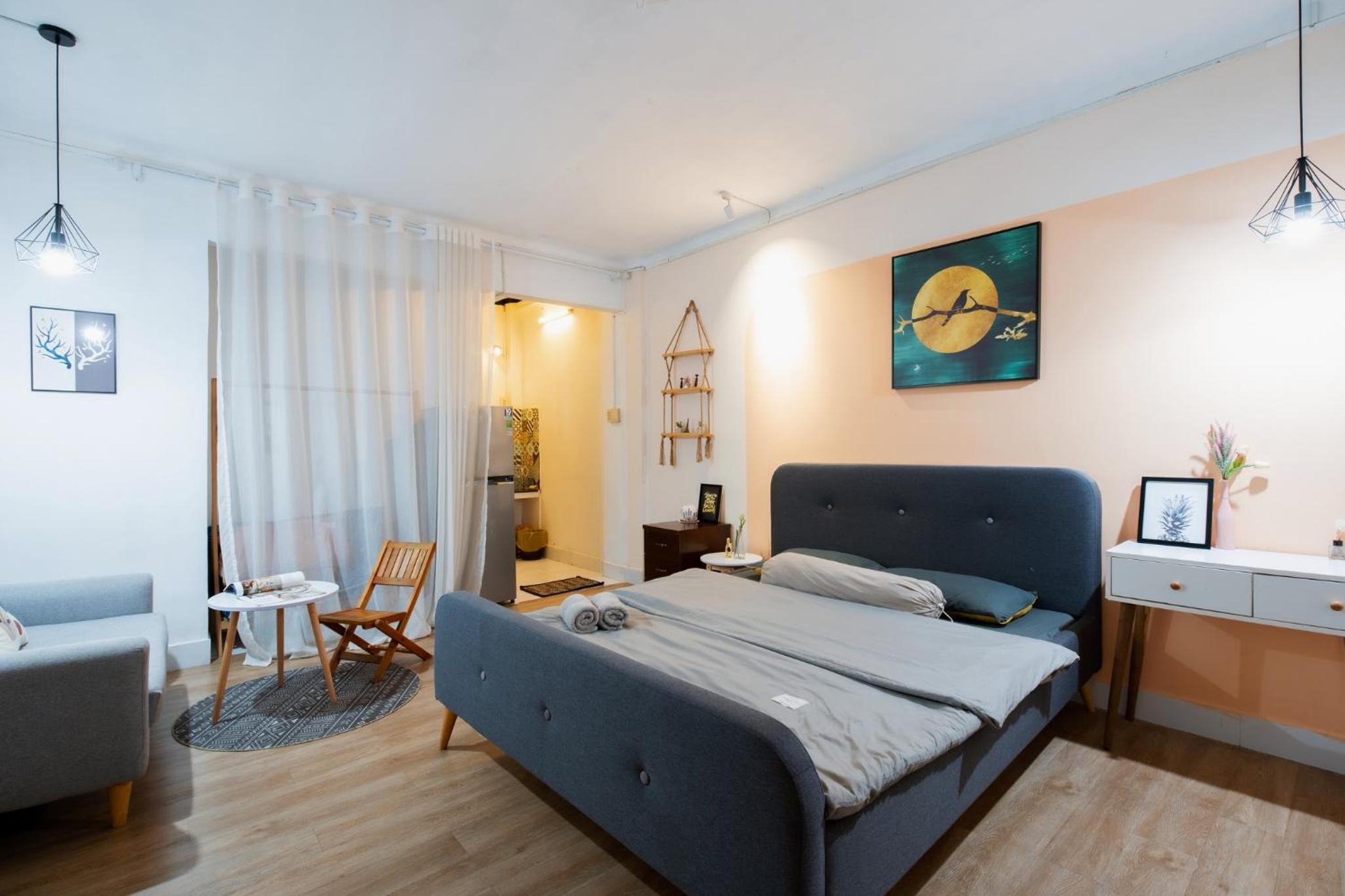 Studio Lagom 16, độc đáo và yên bình, kế bên dinh độc lập, nhà thờ Đức Bà ,đường Nguyễn du, phường Bến nghé, quận 1