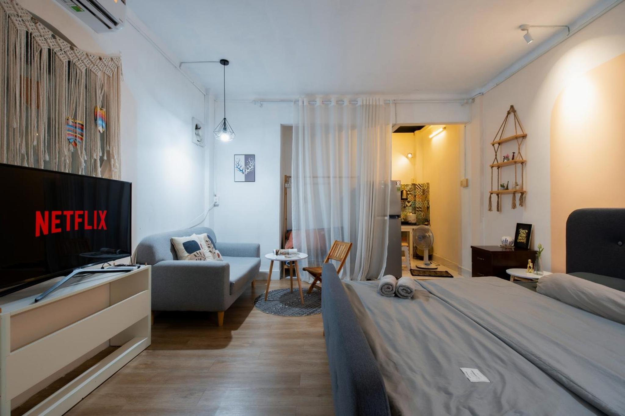 Studio Lagom 16, độc đáo và yên bình, kế bên dinh độc lập, nhà thờ Đức Bà ,đường Nguyễn du, phường Bến nghé, quận 1