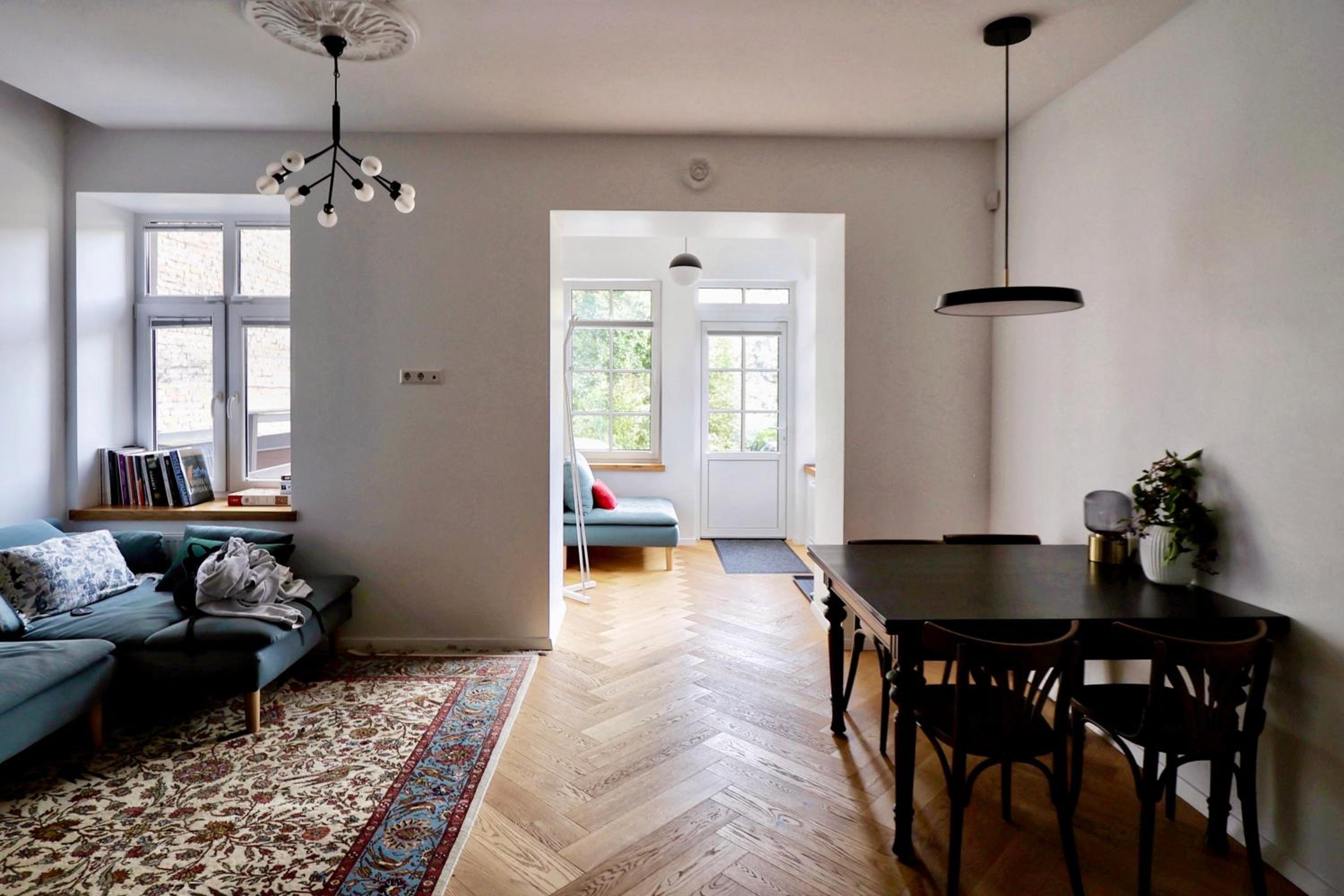 NEW! WARM and COSY apartment with private ENTRANCE and PARKING in a city center view 3