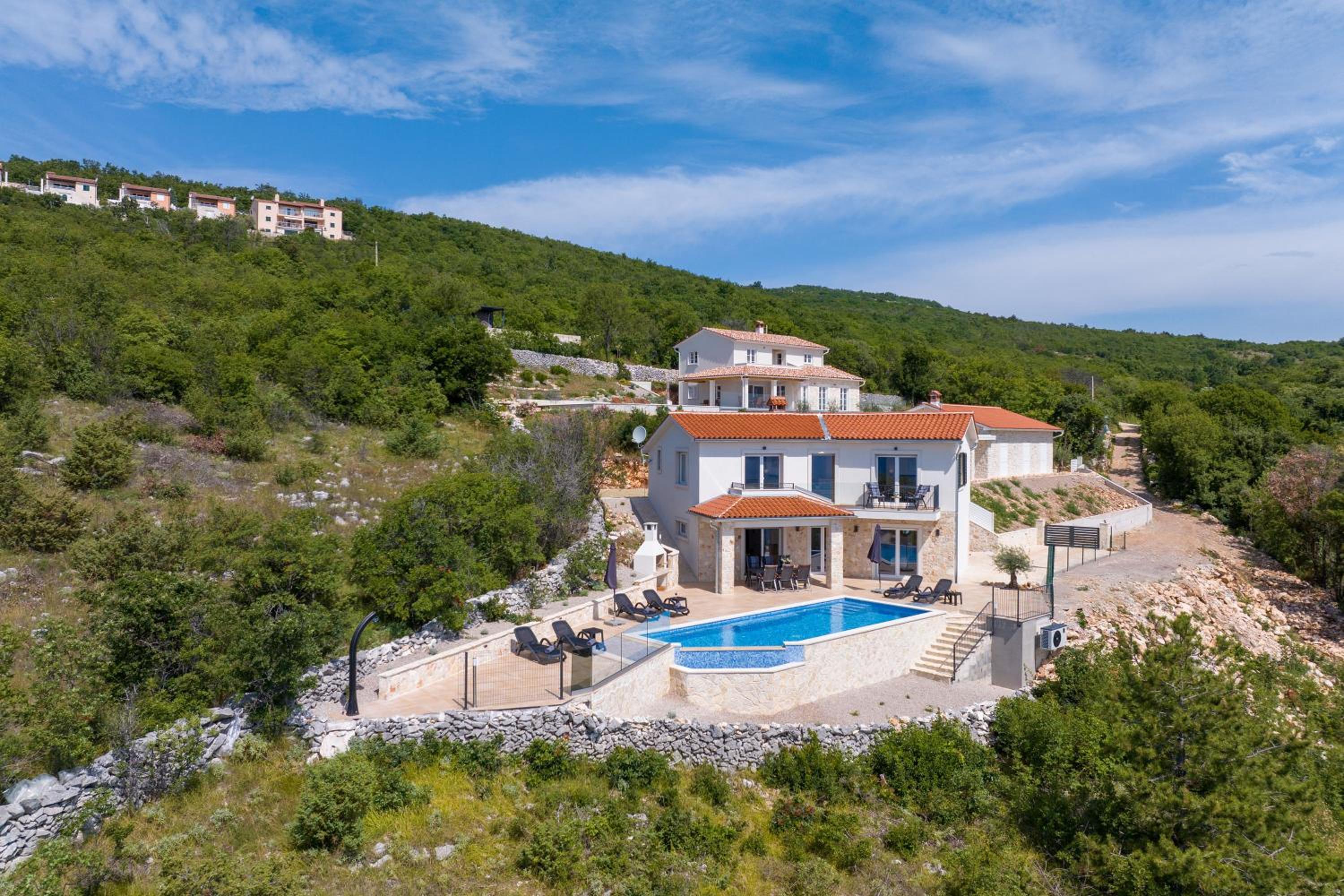 Seaview Villa Mare Visum in a peaceful location view 4