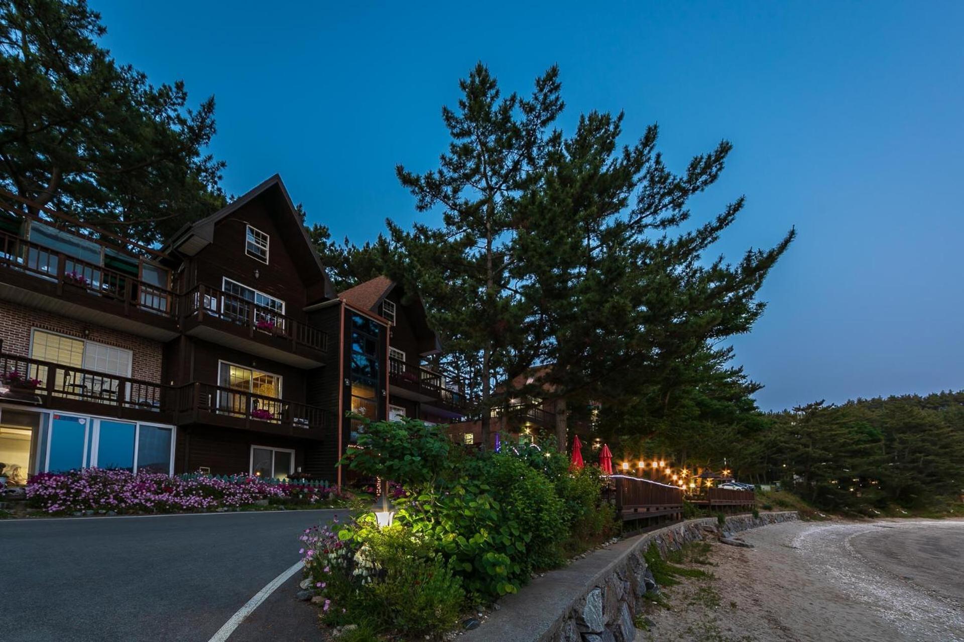 Healing beach pension