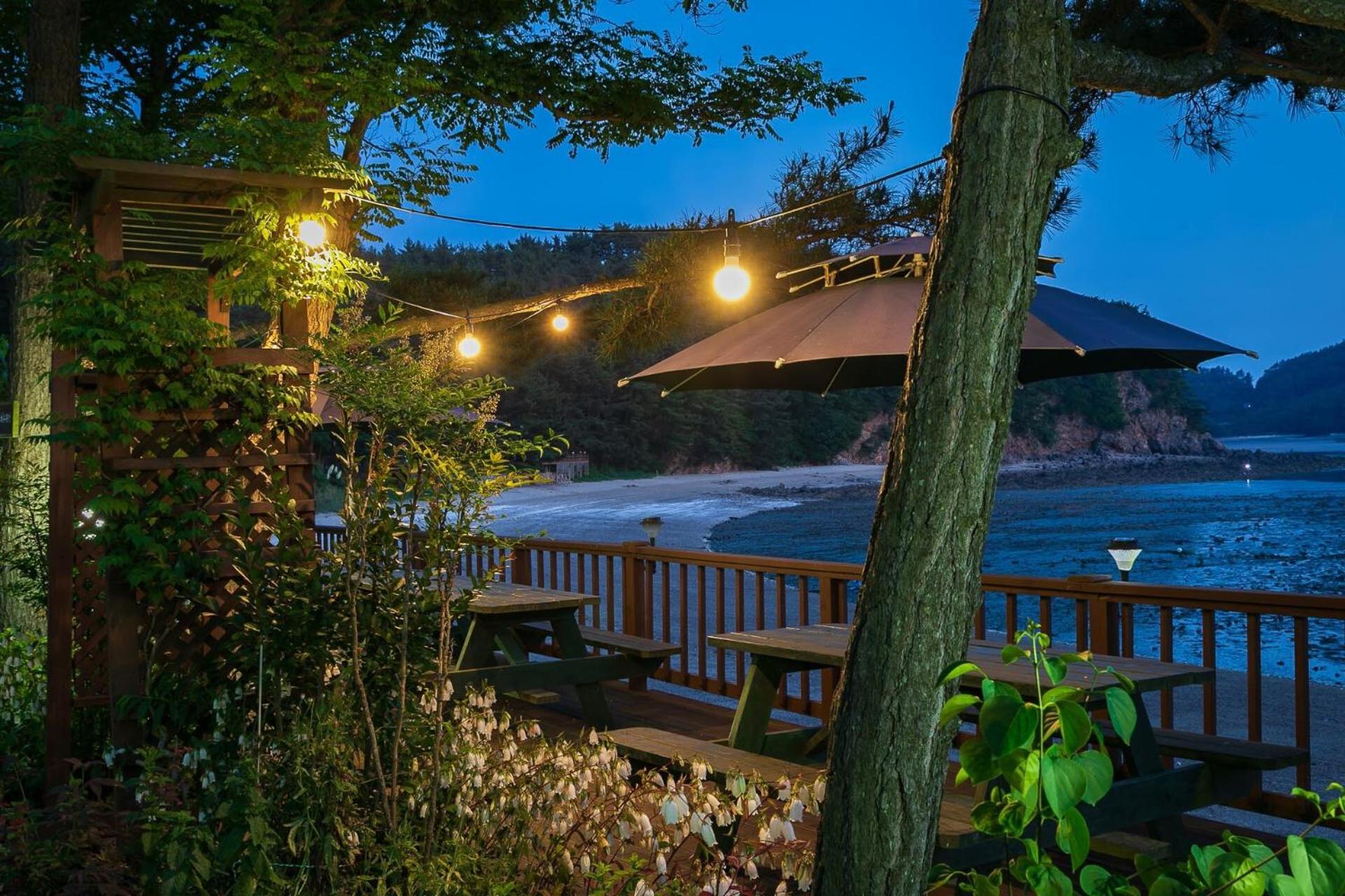 Healing beach pension