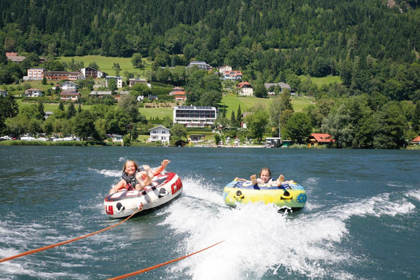 Blaues Haus Ferienwohnung Bodensdorf Ossiacher See Gerlitzen Alpe
