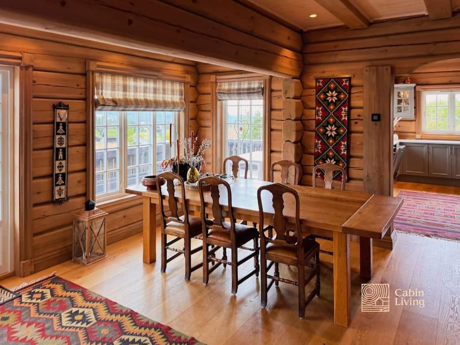 Nice log cabin with sauna Nordseter view 2