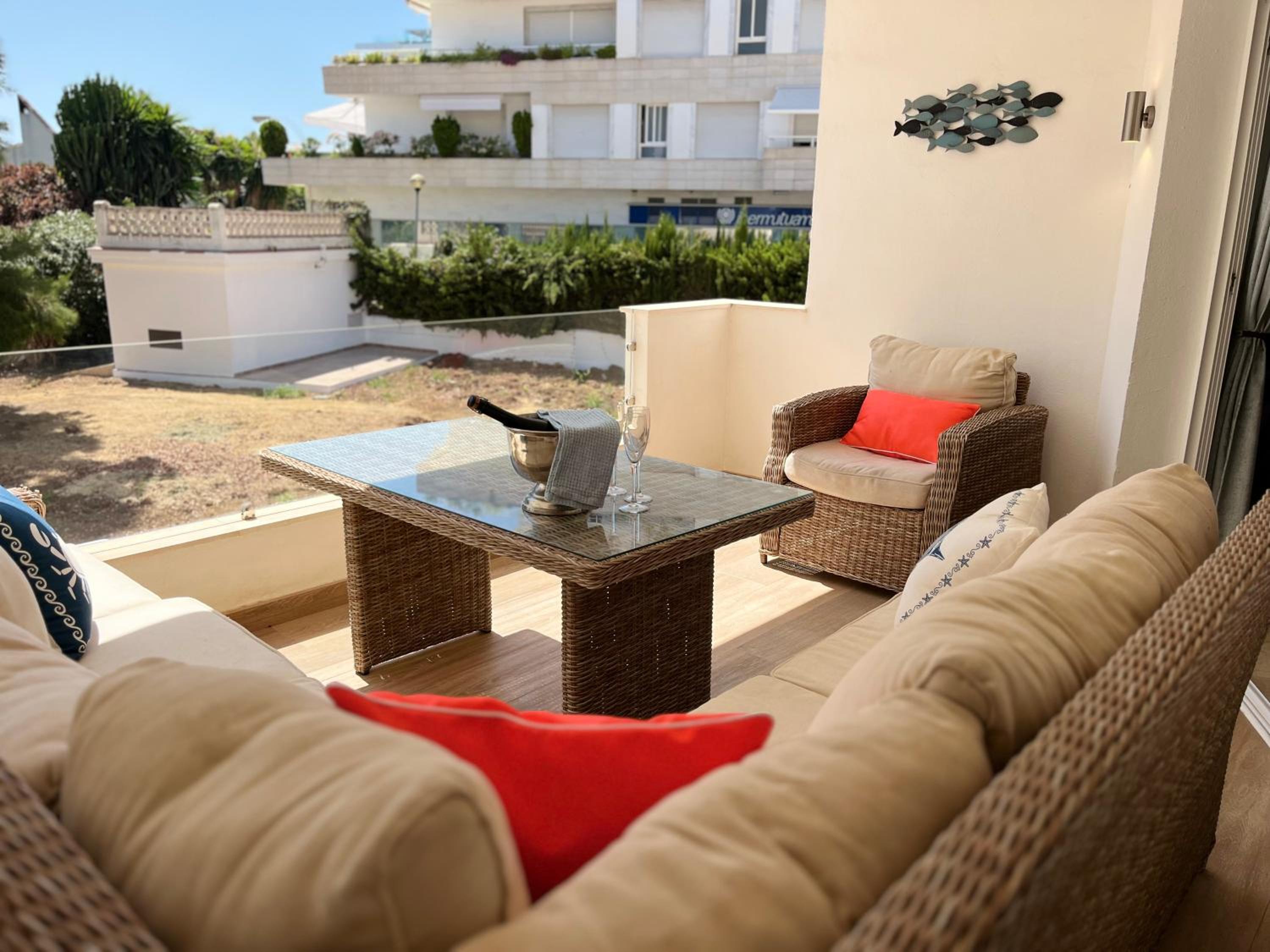 Beachfront Apartment in Marbella