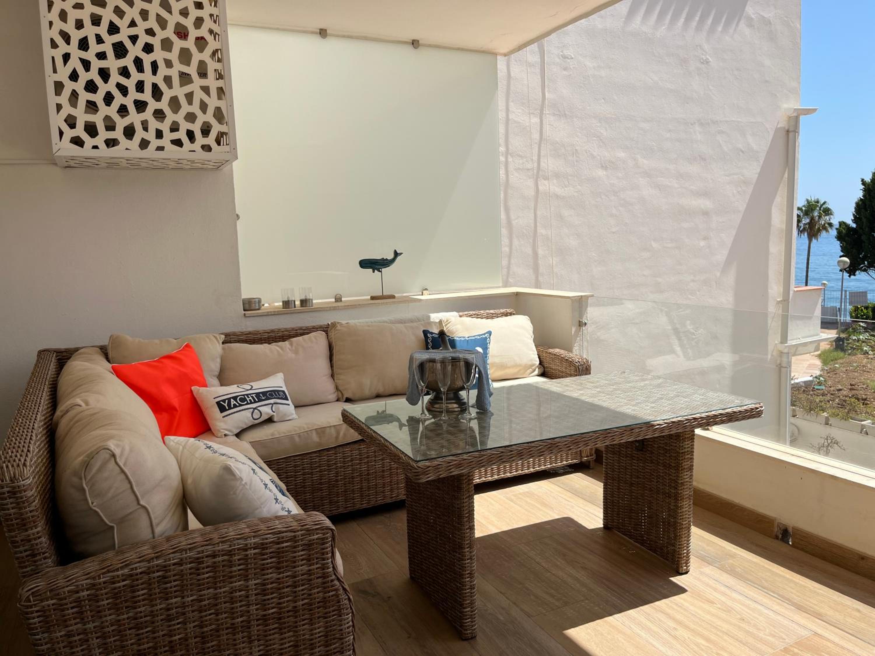 Beachfront Apartment in Marbella