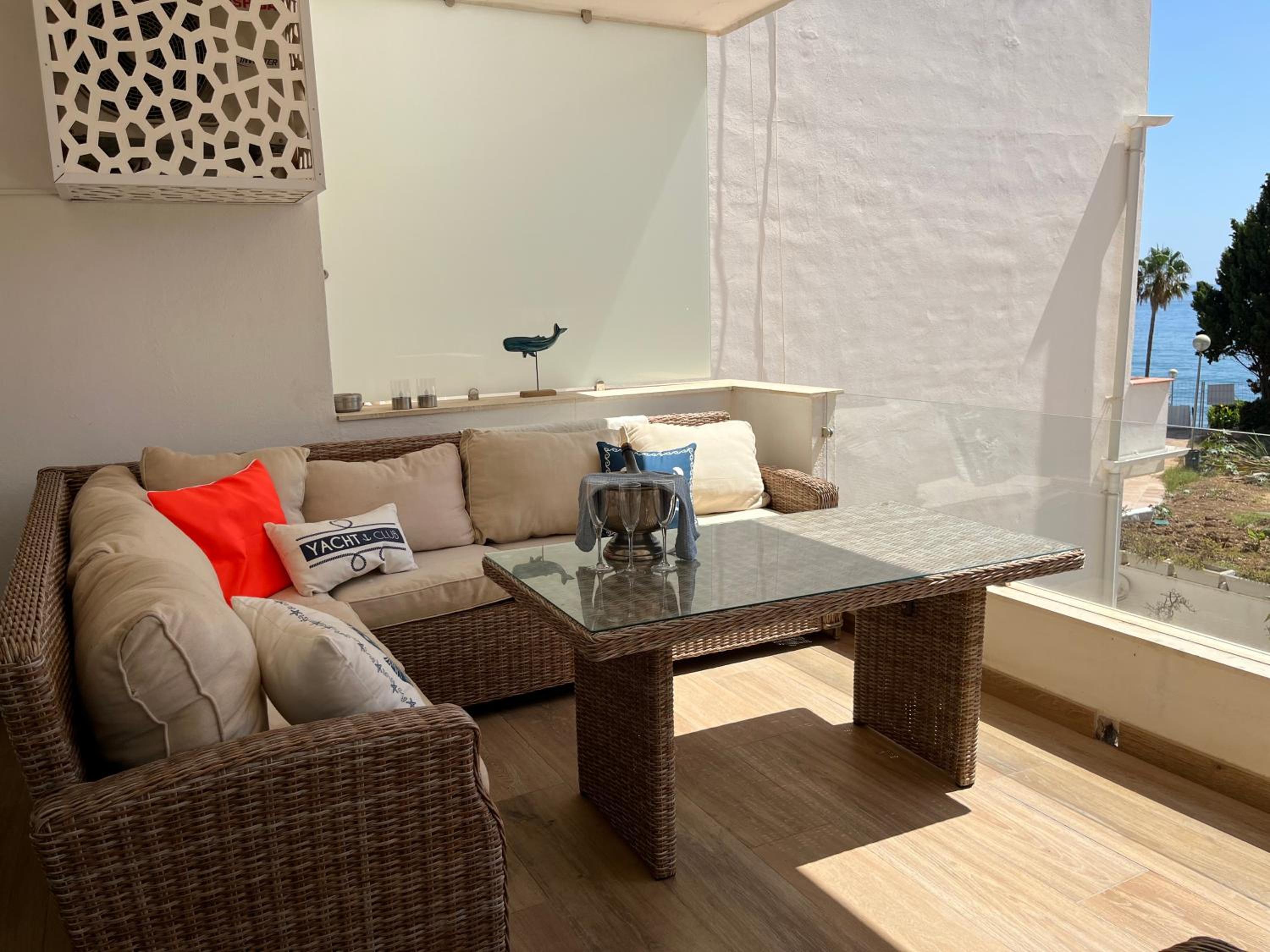 Beachfront Apartment in Marbella