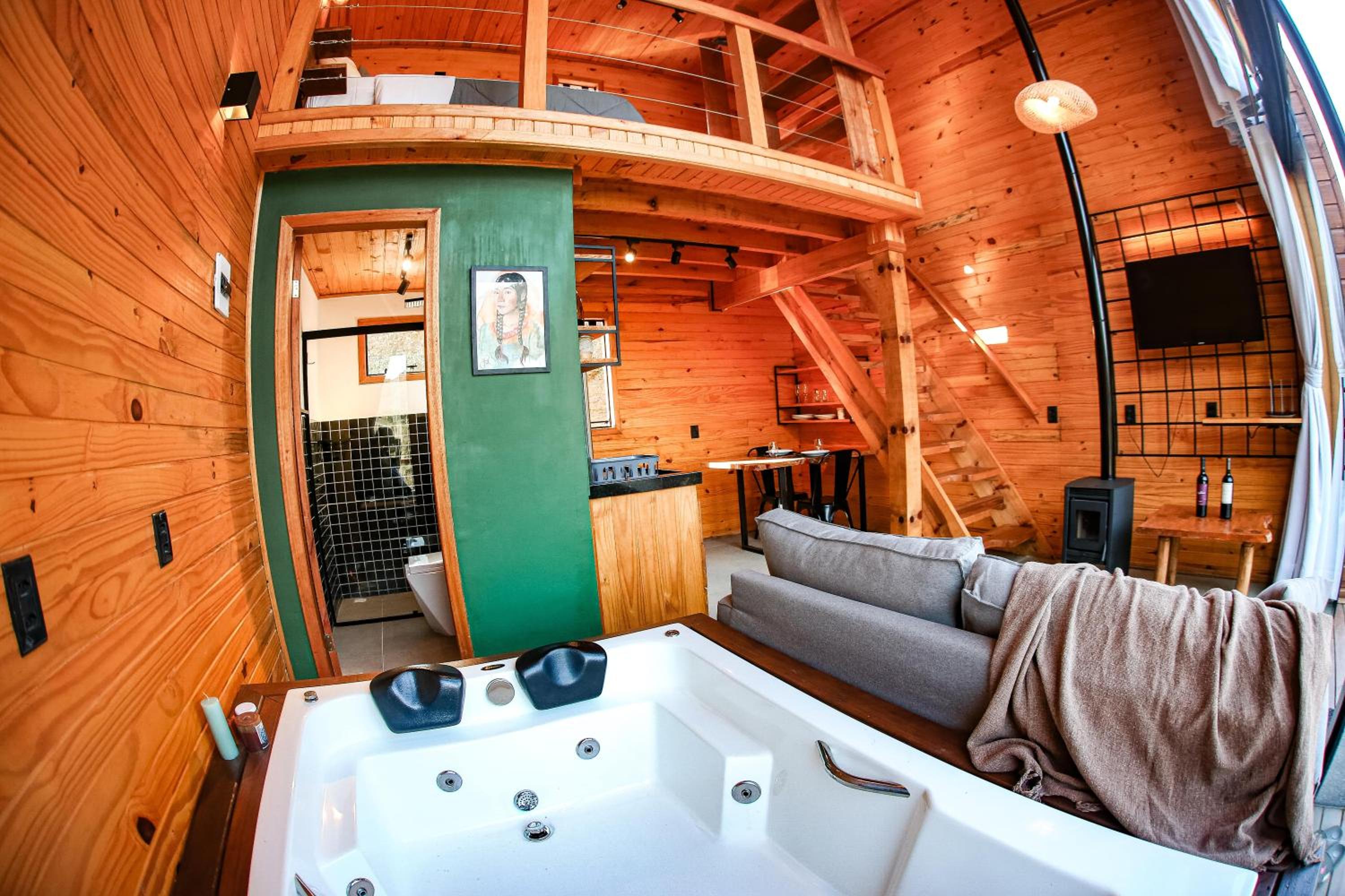 Chalé Aconchegante com Jacuzzi em Urubici SY6296