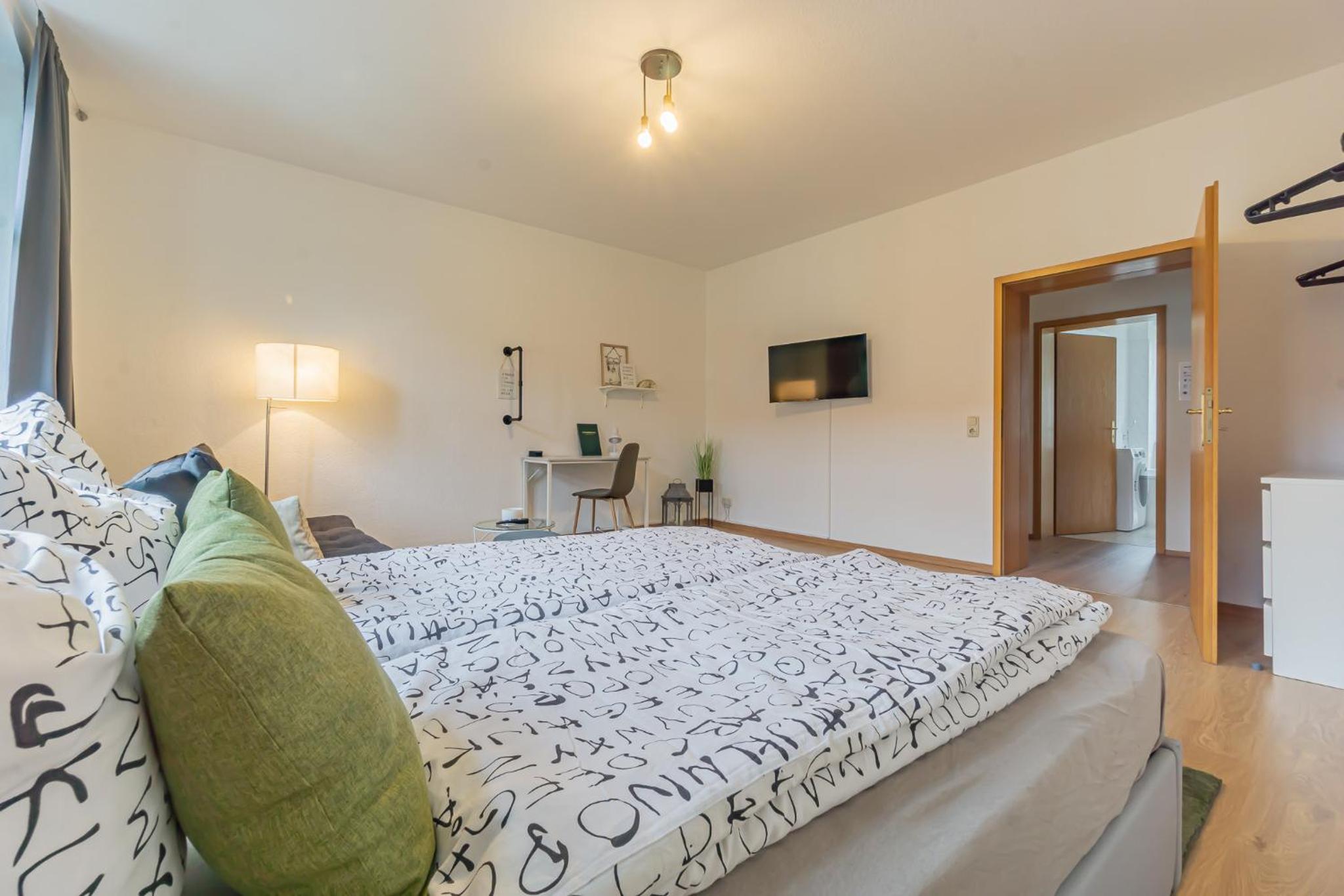 Apartment Fröhlich am Staatstheater, zentrale Lage, für bis zu 4 Personen, 46qm