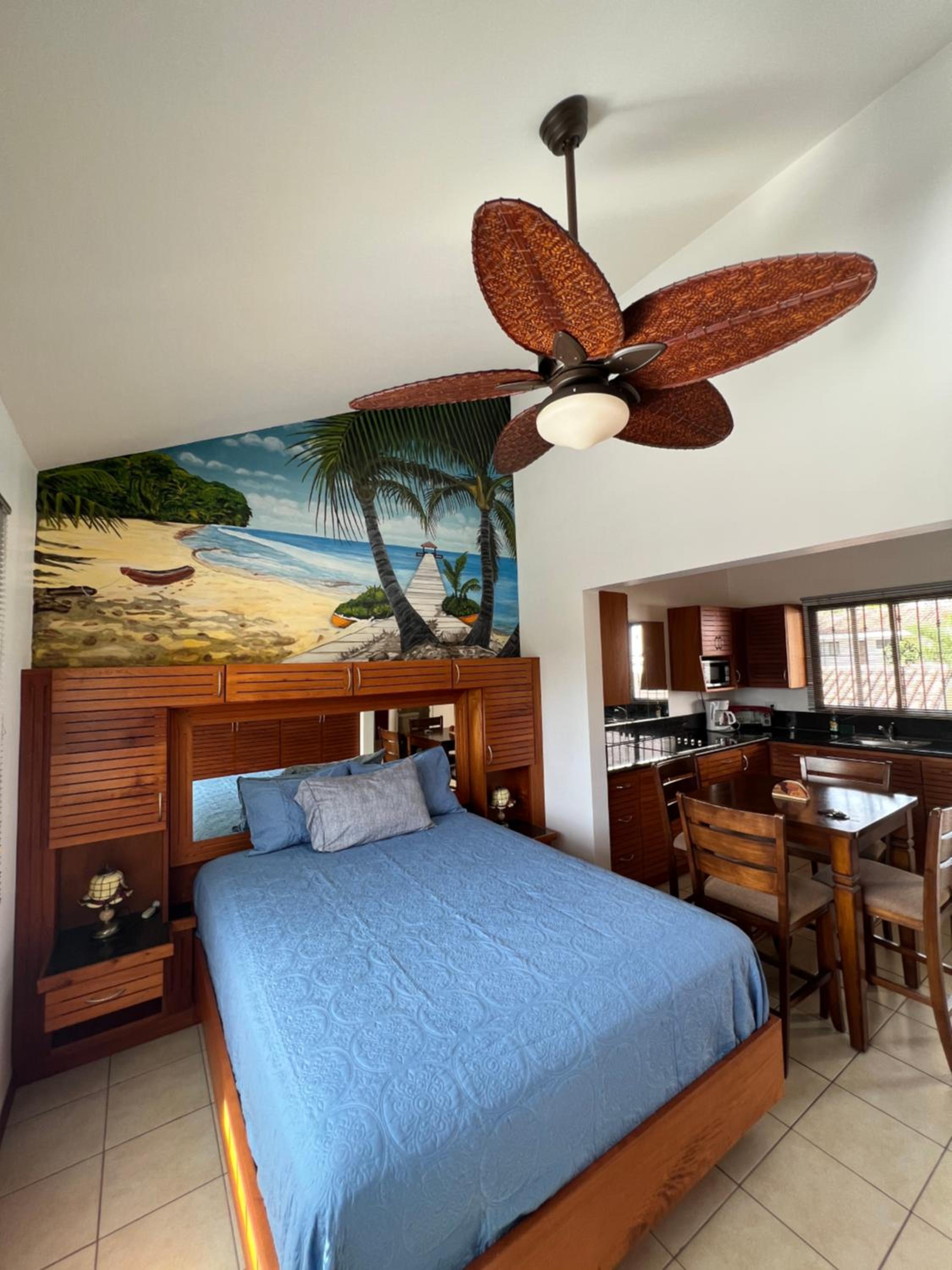 Tropical Beach Second Floor Studio with Hill view