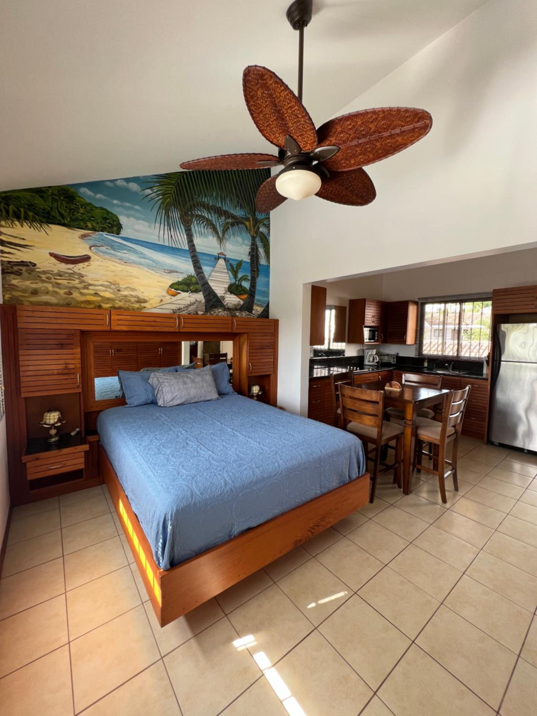 Tropical Beach Second Floor Studio with Hill view