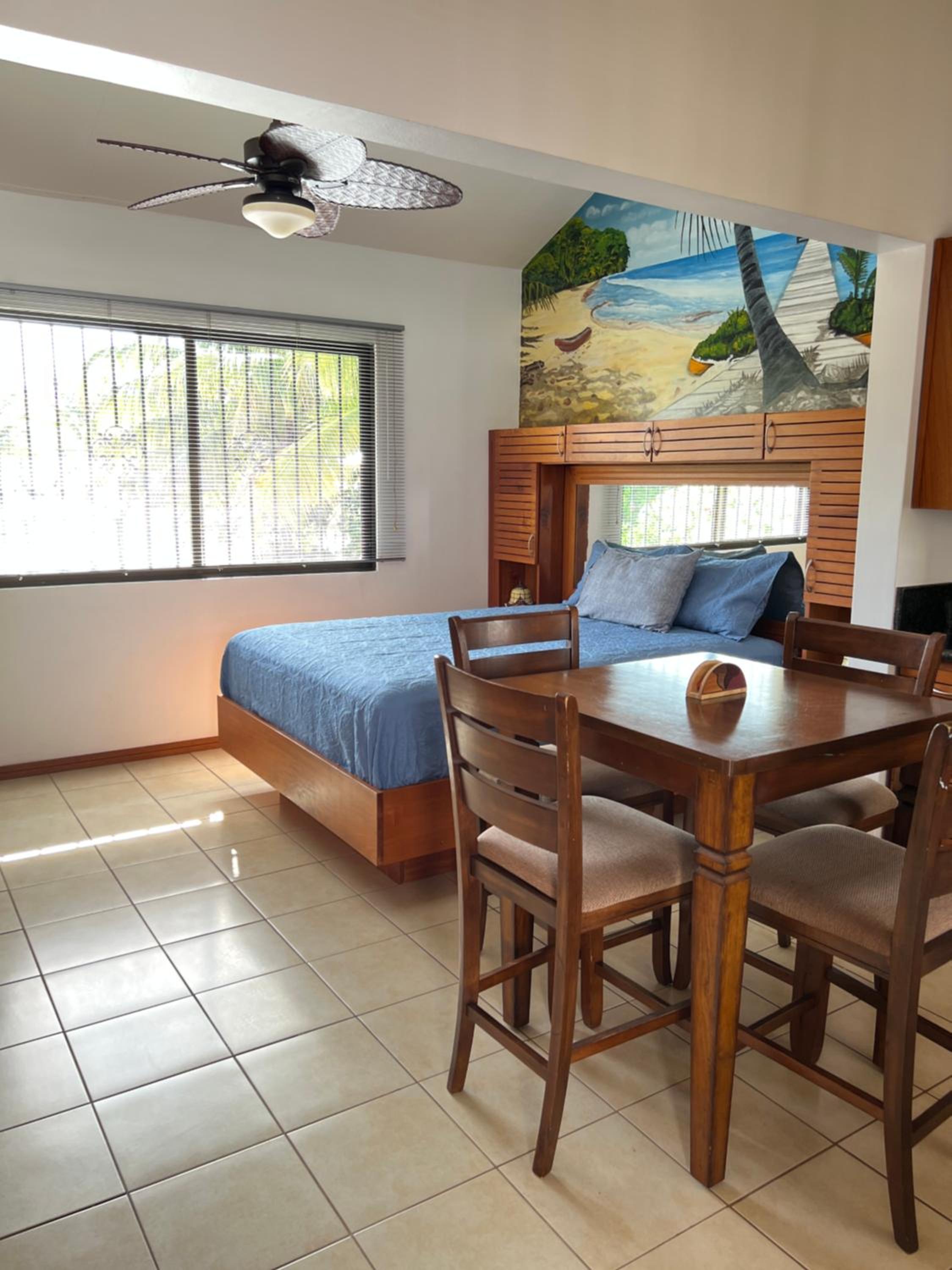 Tropical Beach Second Floor Studio with Hill view