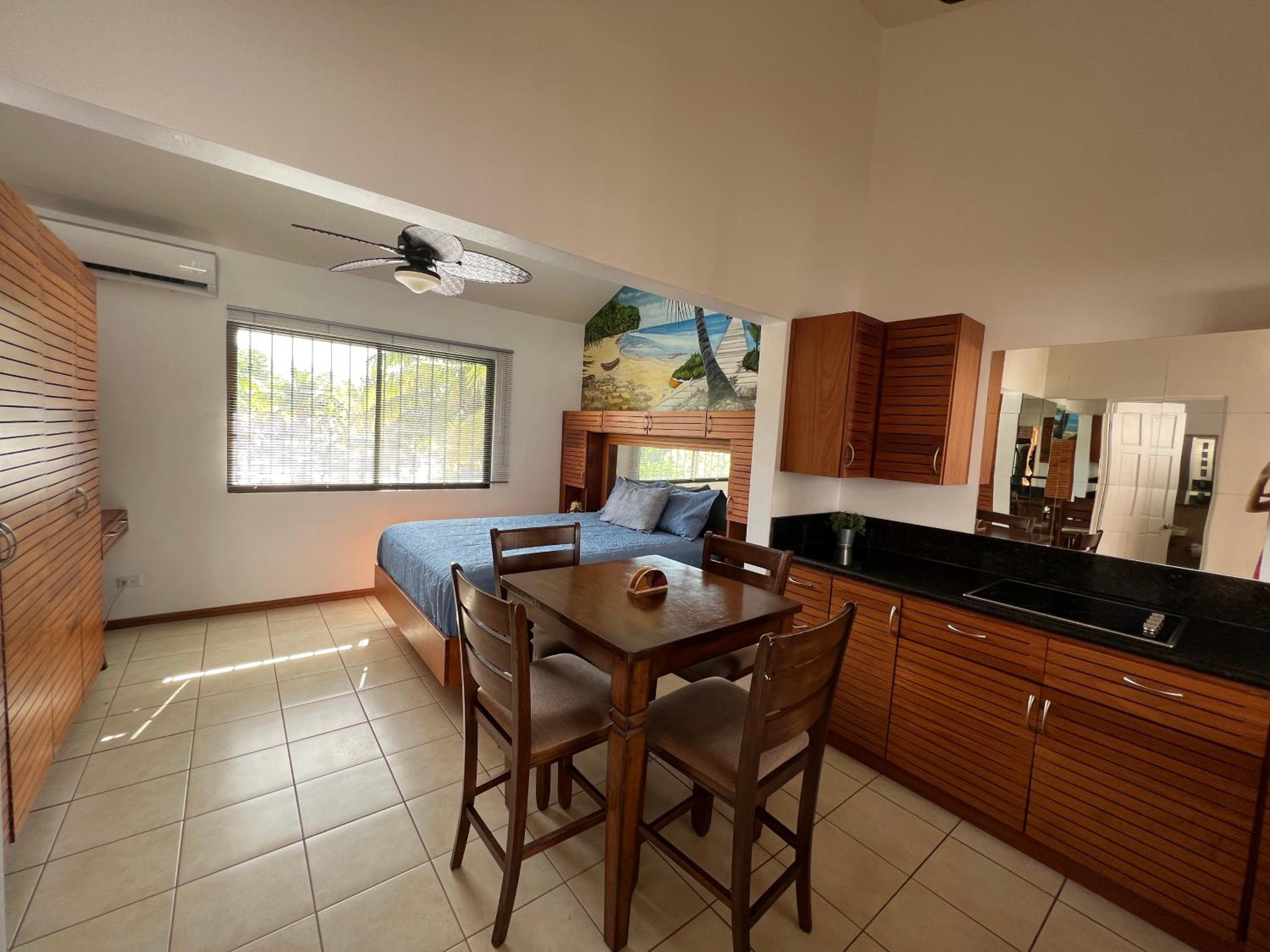 Tropical Beach Second Floor Studio with Hill view