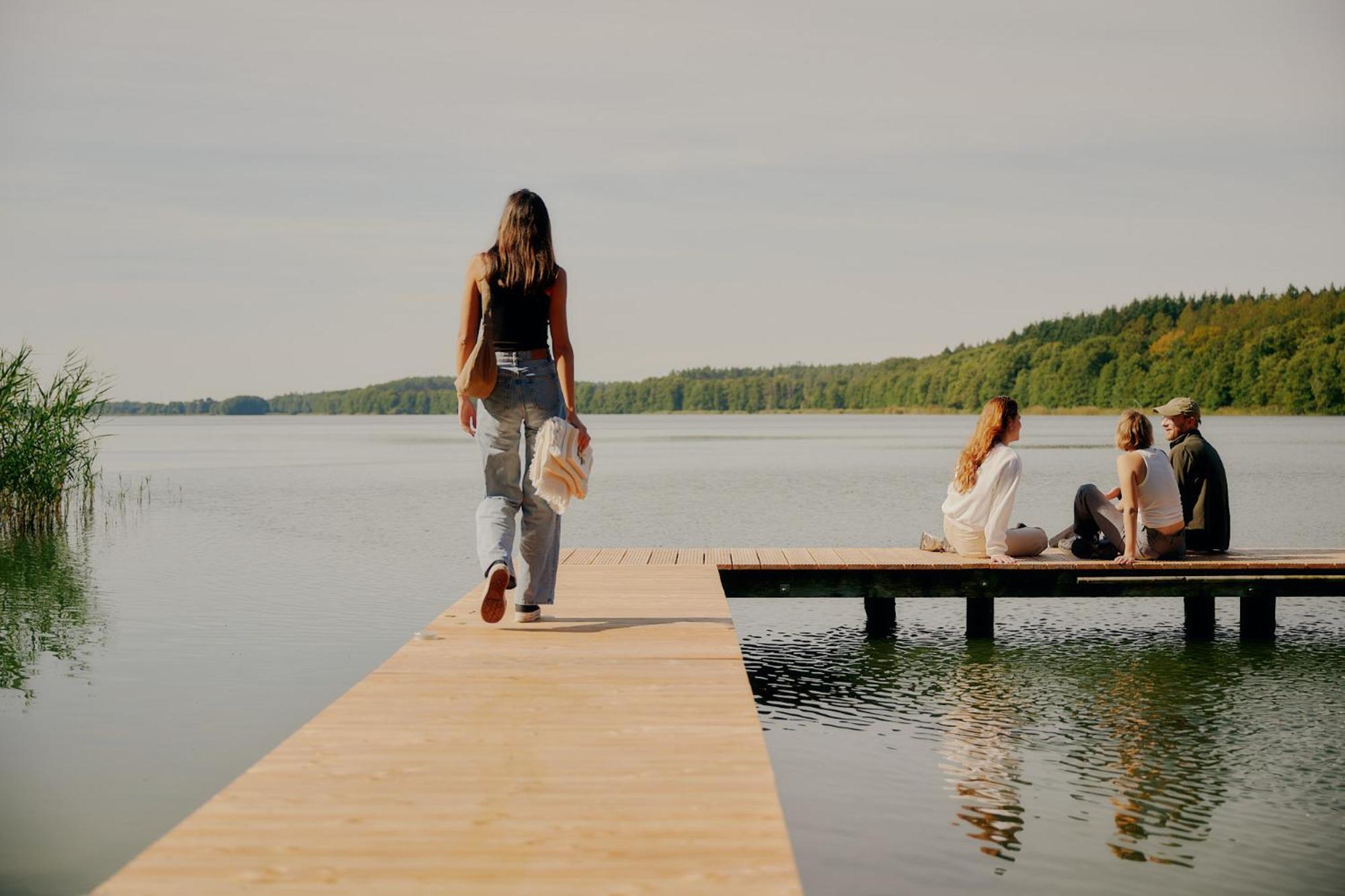 Raus Tiny House am See mit Sauna und Whirlpool