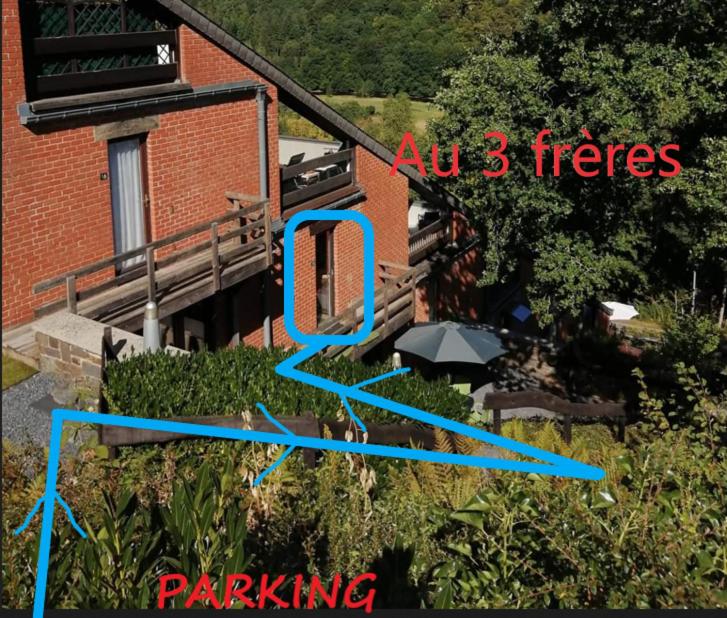 Les 3 Frères appart calme et reposant en pleine nature