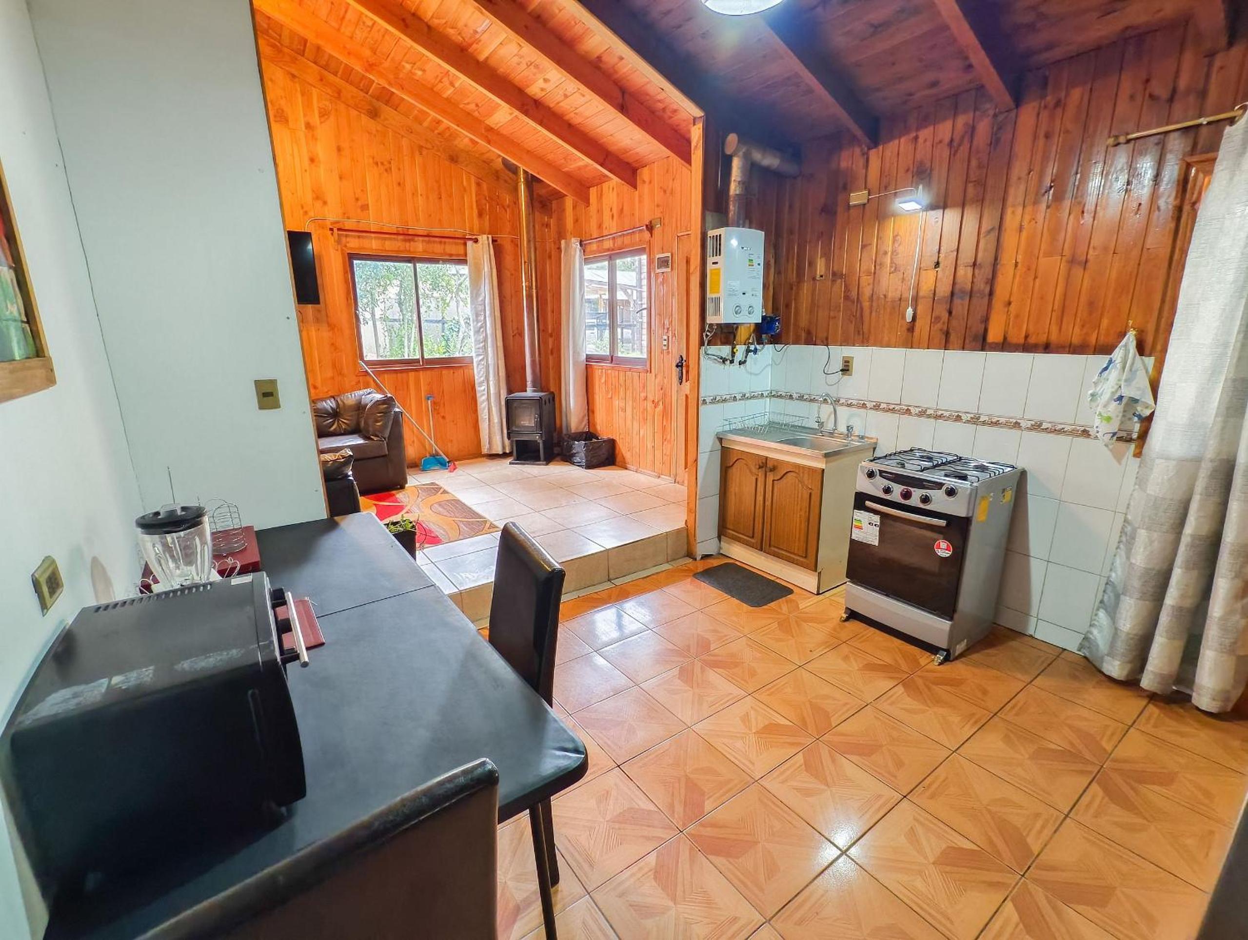 Cabaña para 10 con juegos - La Casona Pucón