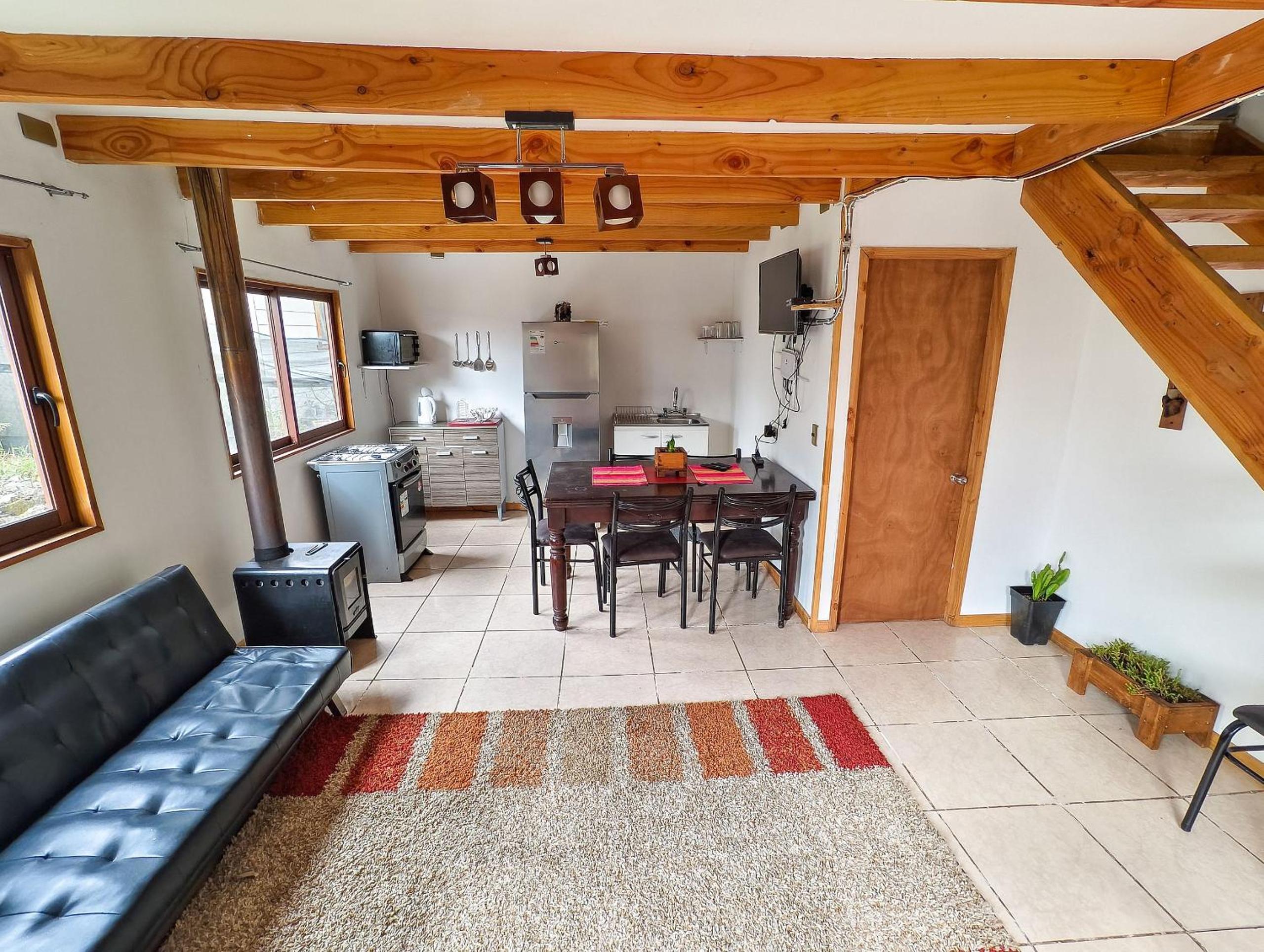 Cabaña para 6 con juegos - La Casona Pucón
