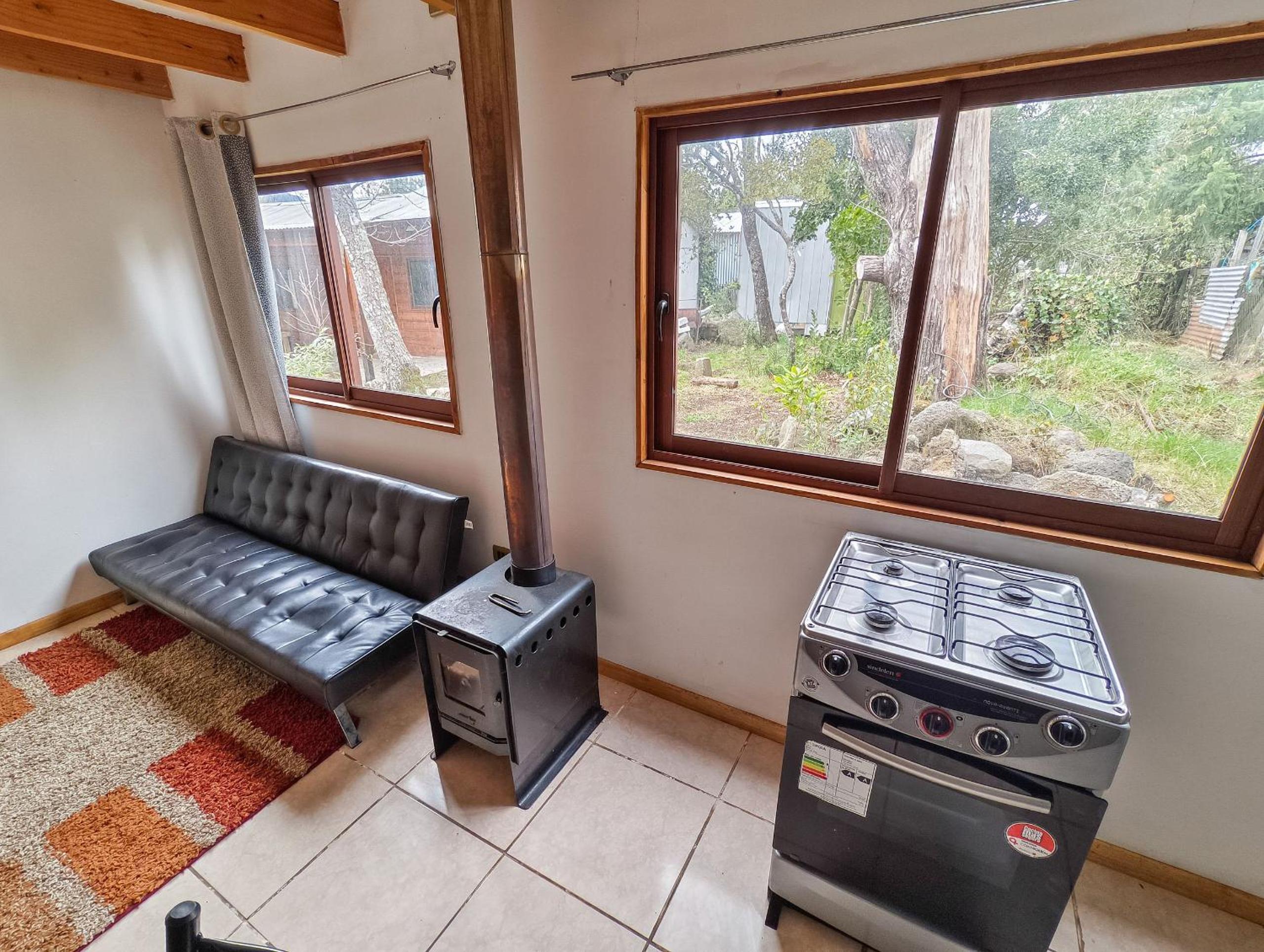 Cabaña para 6 con juegos - La Casona Pucón